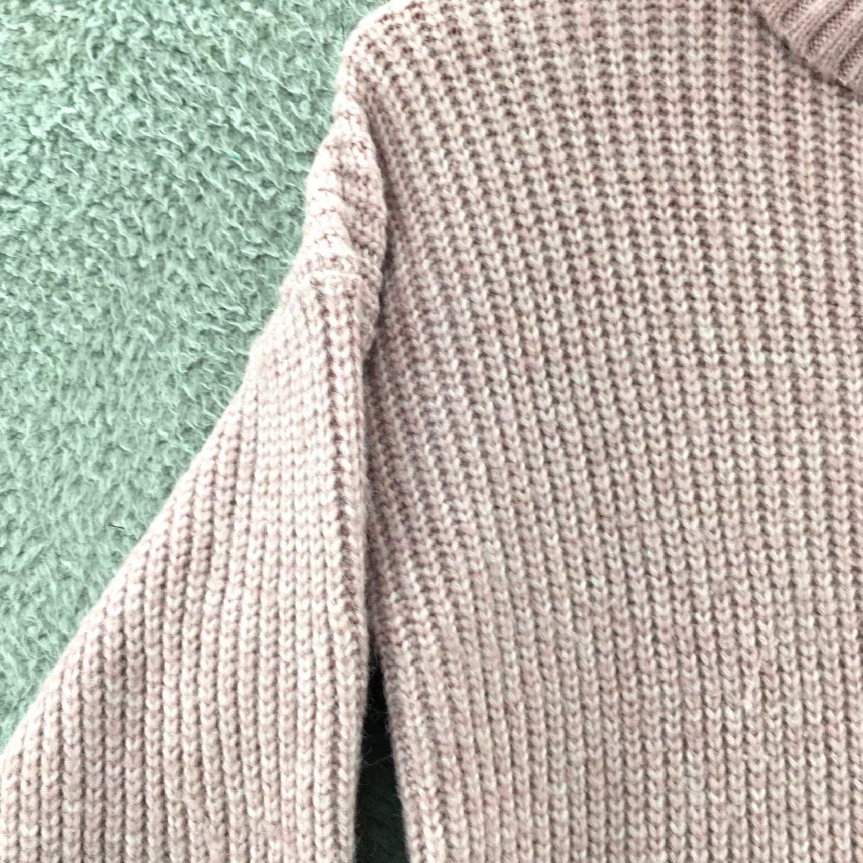 Nine West Nine West Sweater Womens L Pink Turtle Neck Long Sleeve Knitted Pull Over Casual Size L / US 10 / IT 46 - 5 Thumbnail