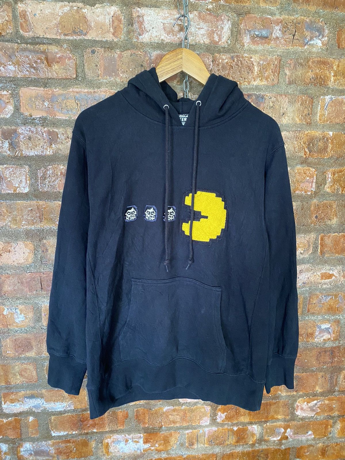 Swagger PUNK DRUNKER embroidered PAC MAN hoodie Size US L / EU 52-54 / 3 - 2 Thumbnail
