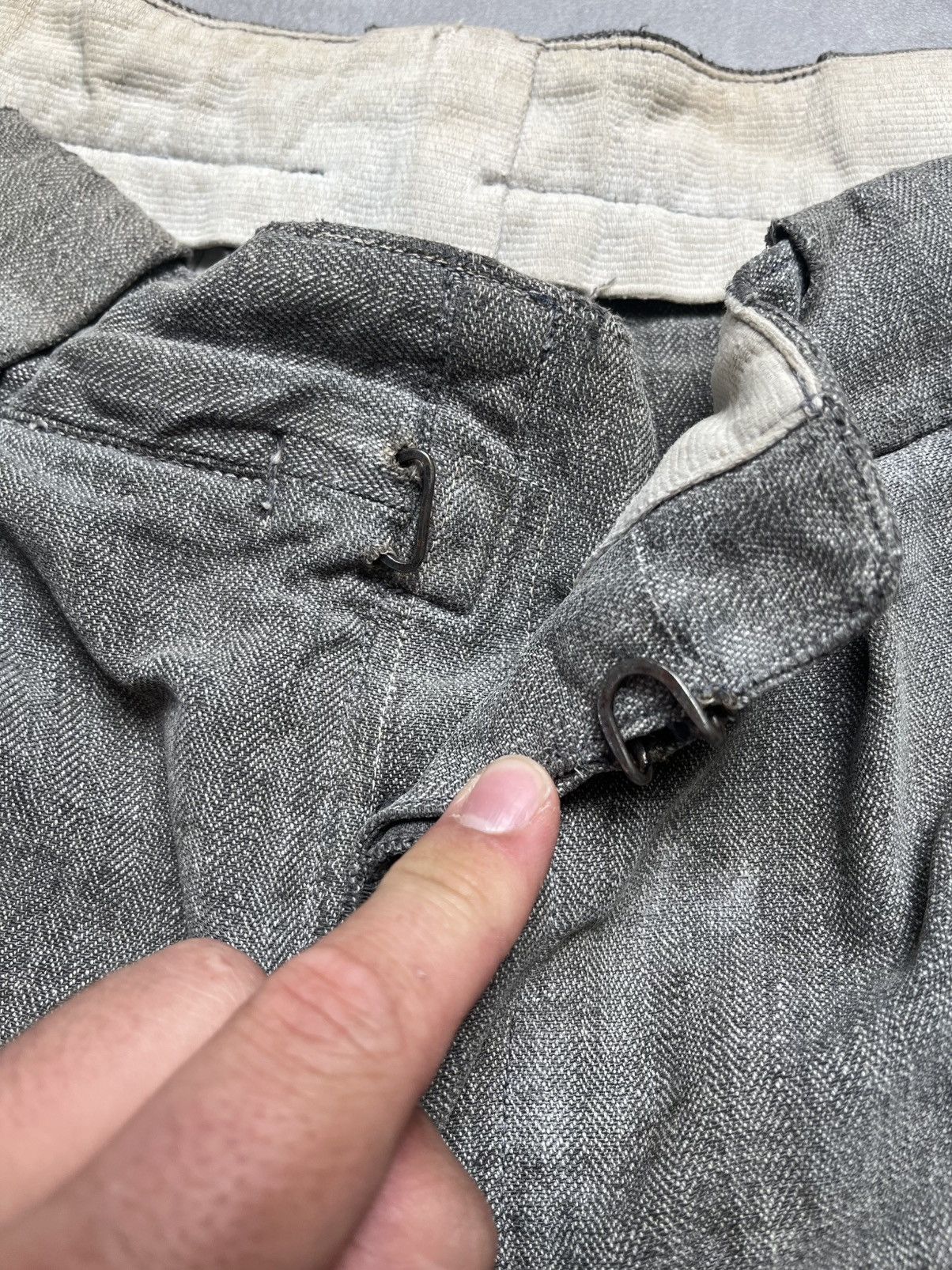 Vintage Rare true vintage 1930’s french workwear trouser Size US 30 / EU 46 - 5 Thumbnail