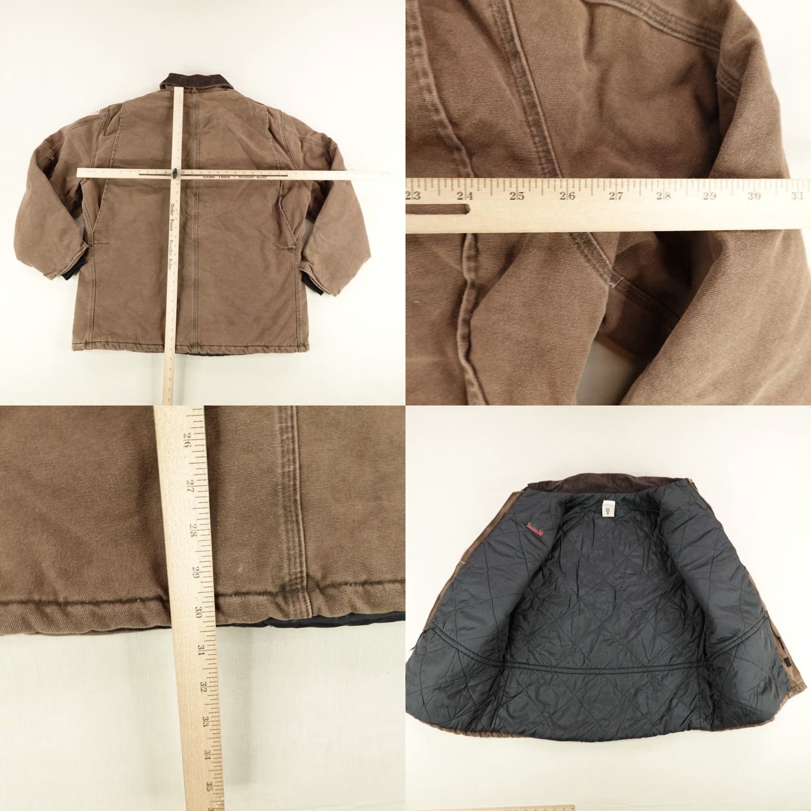 Carhartt VINTAGE Carhartt Jacket Mens XL Brown Quilted Arctic Barn Chore Coat Casual Workwear 90s Mens XL Brown Quilted Carhartt Jacket Size US XL / EU 56 / 4 - 8 Thumbnail