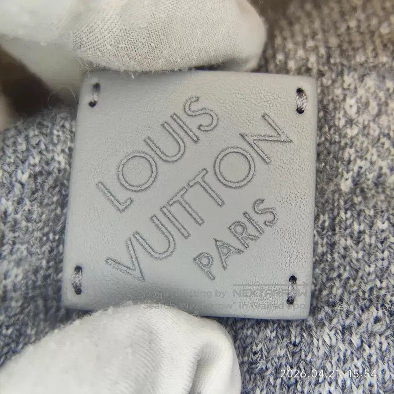 Louis Vuitton Louis Vuitton Checkerboard wool scarf Size ONE SIZE - 5 Thumbnail