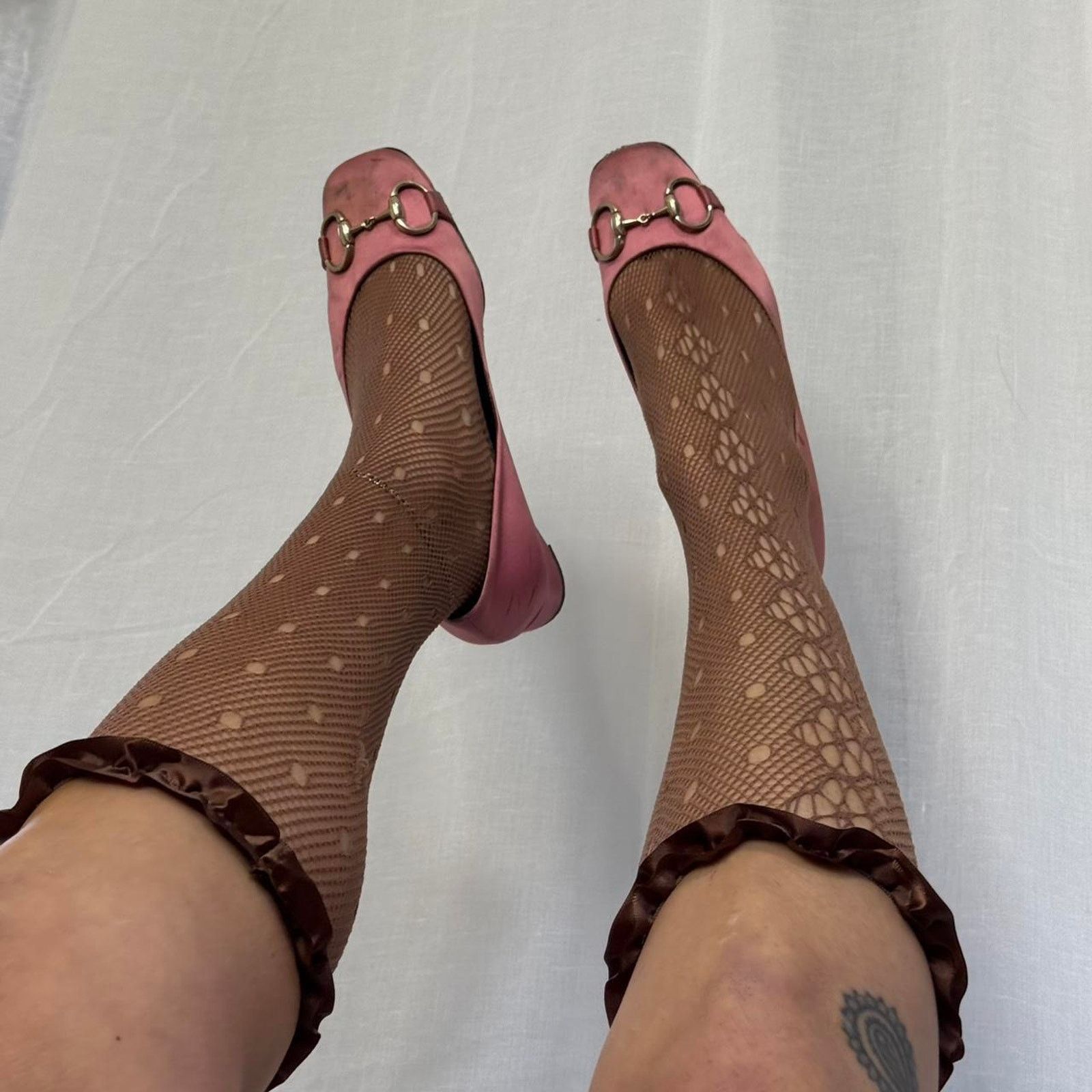 Other ✿ ruffled lace knee socks ✿ Size ONE SIZE - 2 Thumbnail