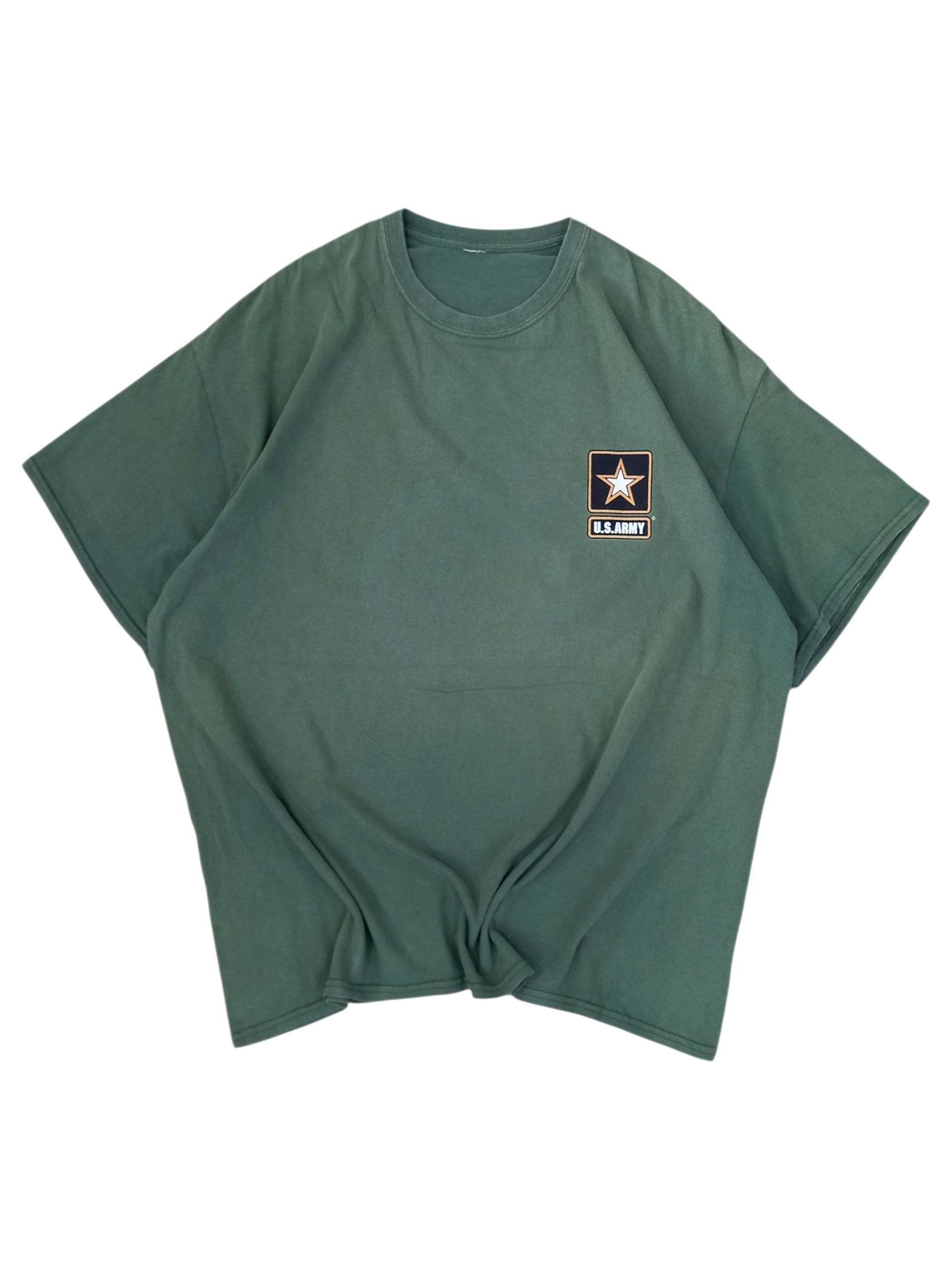 Vintage Vintage Y2K U.S ARMY Big Backhit Tee Size US XXL / EU 58 / 5 - 2 Thumbnail