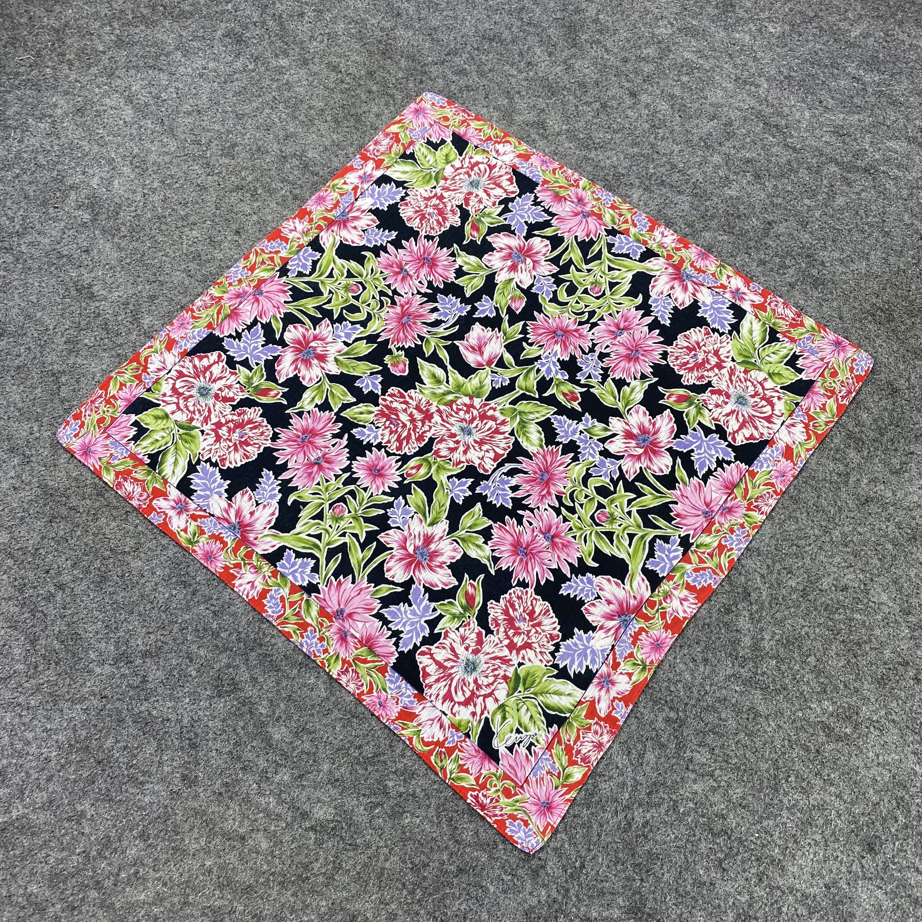 Kenzo Kenzo Handkerchief Neckerchief Bandana-B1941 Size ONE SIZE - 4 Thumbnail