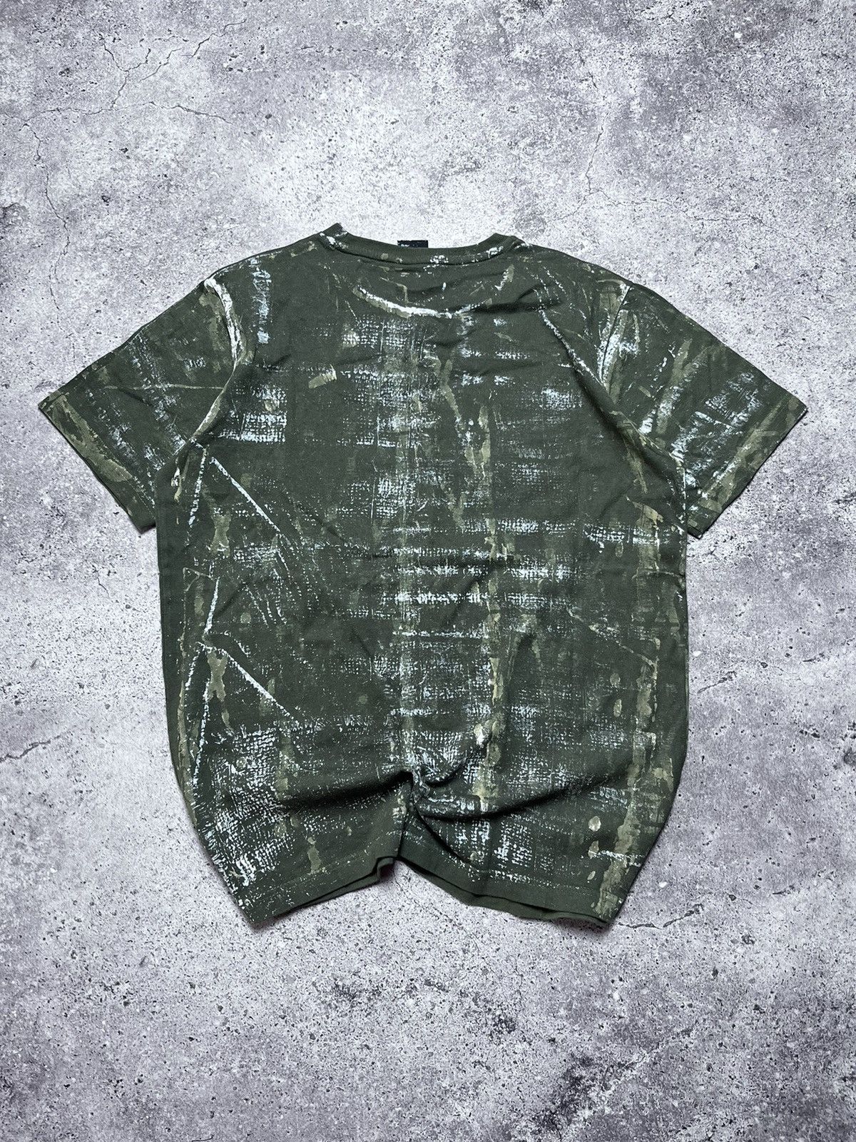 Diesel × Vintage Vintage Diesel Military Style Crazy T Shirt Size M Y2k Size US M / EU 48-50 / 2 - 7 Thumbnail