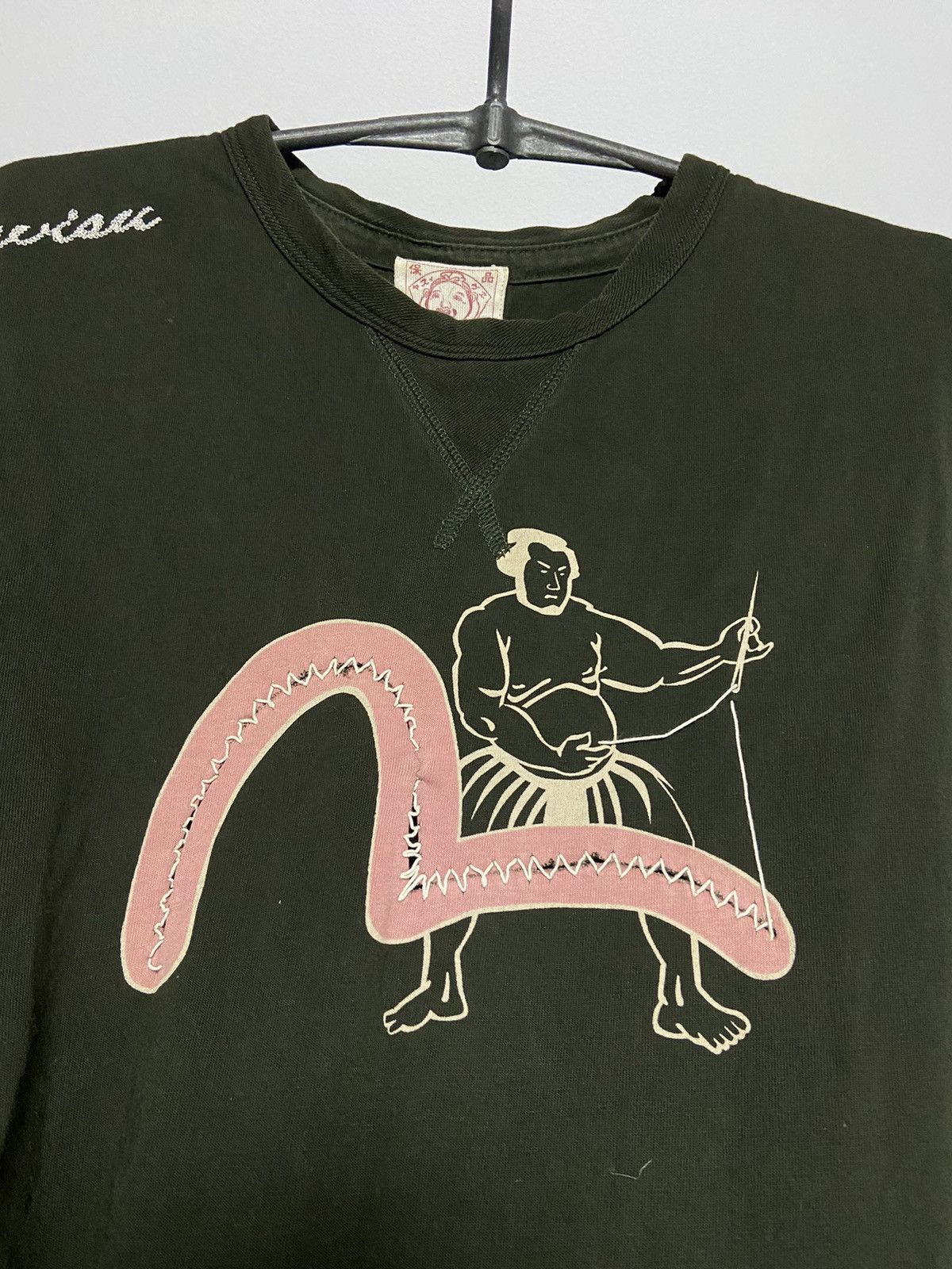 Evisu × Vintage Evisu Genes big Logo T Shirt vintage Seagull Stuffed Indigo Size US M / EU 48-50 / 2 - 4 Thumbnail