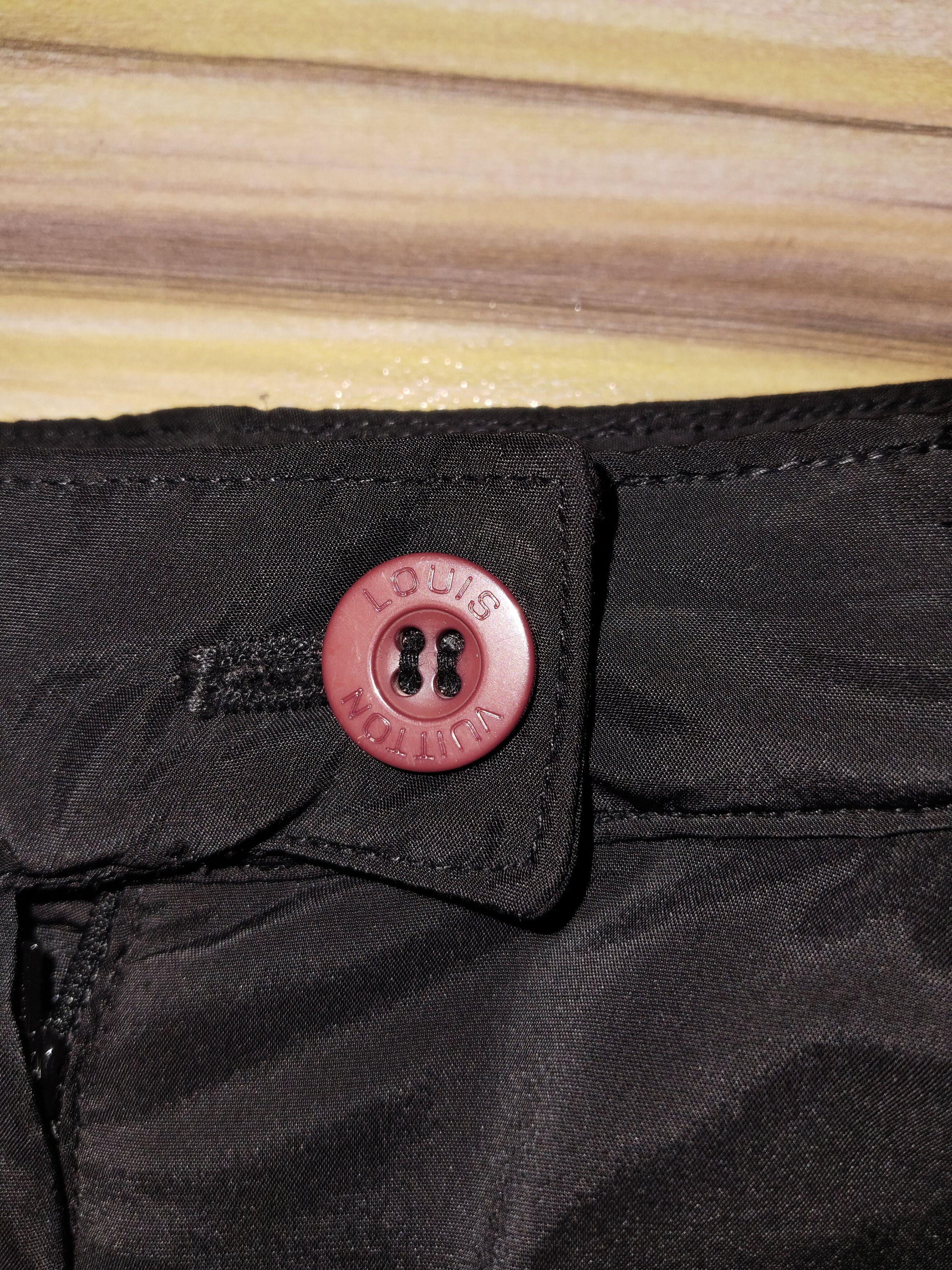 Louis Vuitton Vintage LOUIS VUITTON Rayon Rose Pants Size 26" / US 2 / IT 38 - 4 Thumbnail