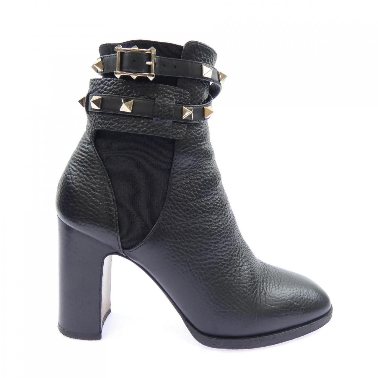 Valentino Valentino Valentino Garavani Leather Boots Leather Shoes DUTY FREE for USA Size ONE SIZE - 1 Thumbnail
