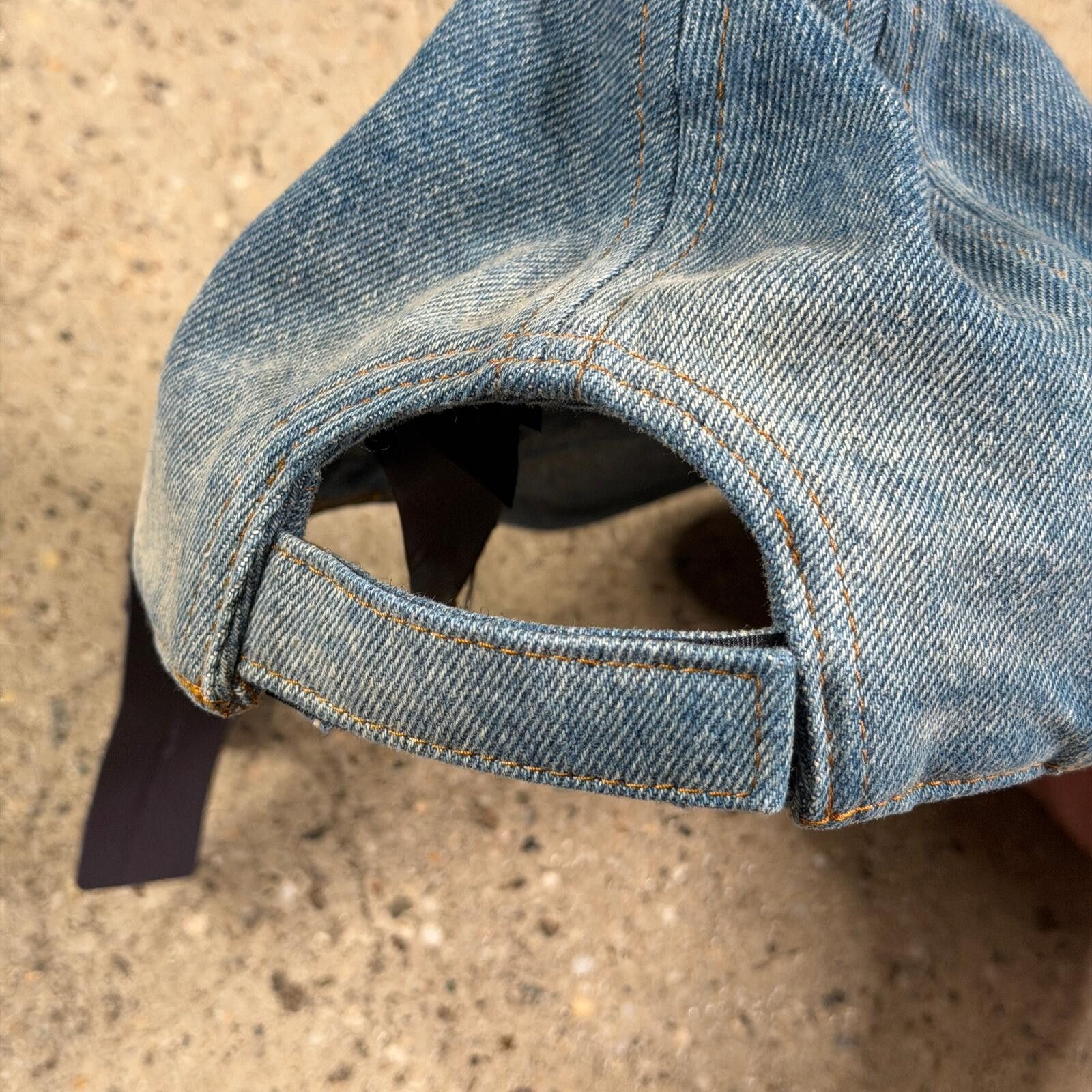Prada Prada Denim Baseball Cap Size ONE SIZE - 6 Thumbnail