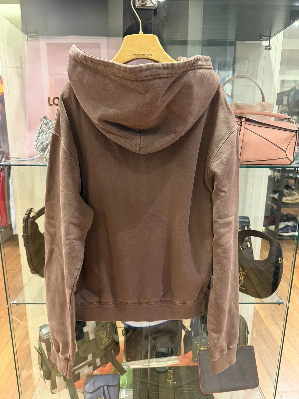 Miu Miu Miu Miu Embroidered Zip Up Hoodie - Mocha Size US XS / EU 42 / 0 - 2 Thumbnail