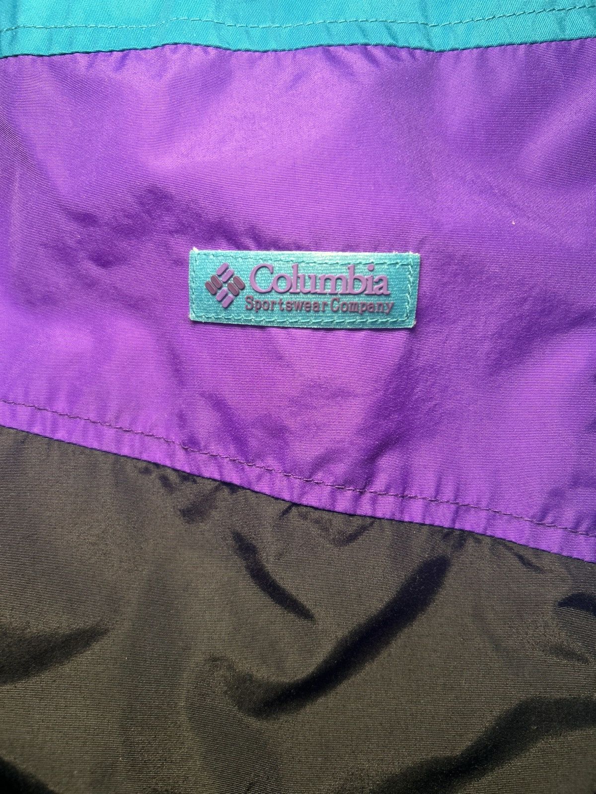 Columbia Vintage Columbia 90s Ski Jacket Women’s XL Purple Teal Black Size XL / US 12-14 / IT 48-50 - 4 Thumbnail