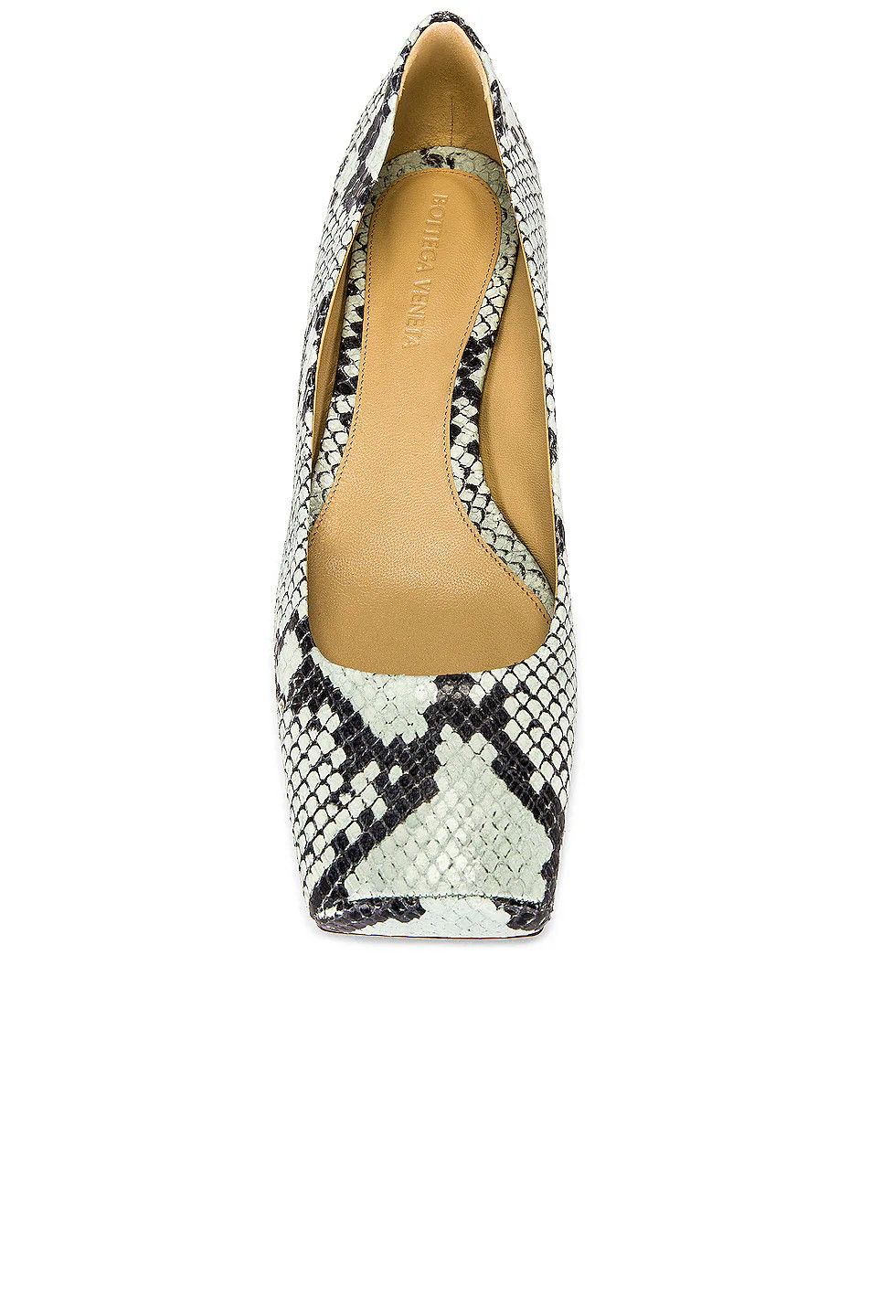 Bottega Veneta o1y0725 Ballet Flats in Sage Green/Black Size US 7 / IT 37 - 5 Thumbnail