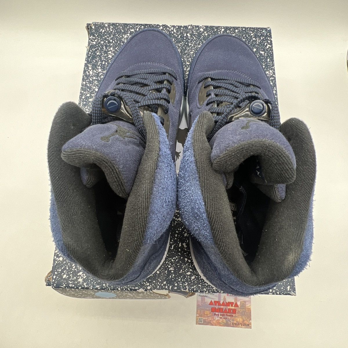Jordan Brand Air Jordan 5 midnight navy Size US 13 / EU 46 - 7 Thumbnail