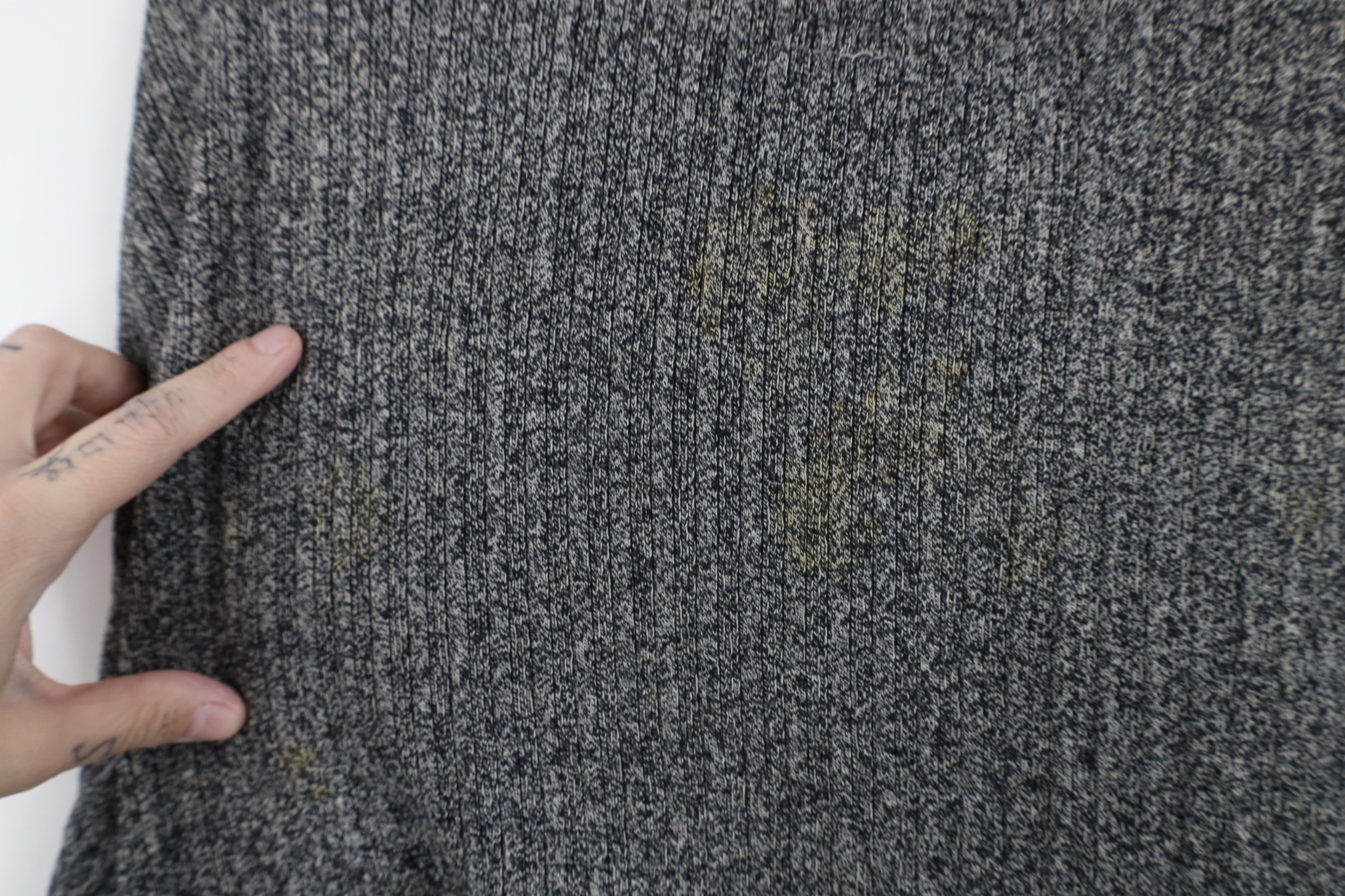 Vintage Vintage 90s Streetwear Heavy Ribbed Knit Henley T-Shirt Size US L / EU 52-54 / 3 - 11 Thumbnail