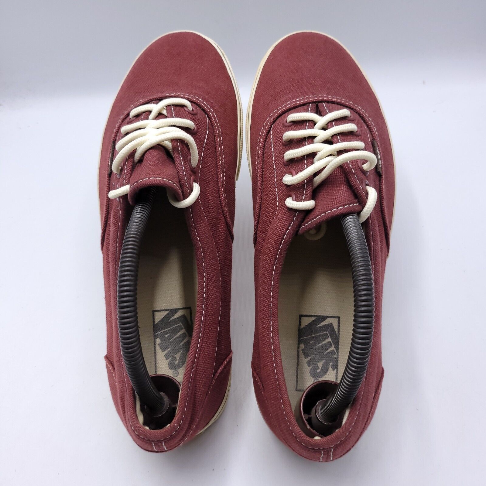 Vans Vans Off the Wall Shoe Women Size 10.5 Mens 9 TB9C Red White Size US 10.5 / IT 40.5 - 4 Thumbnail