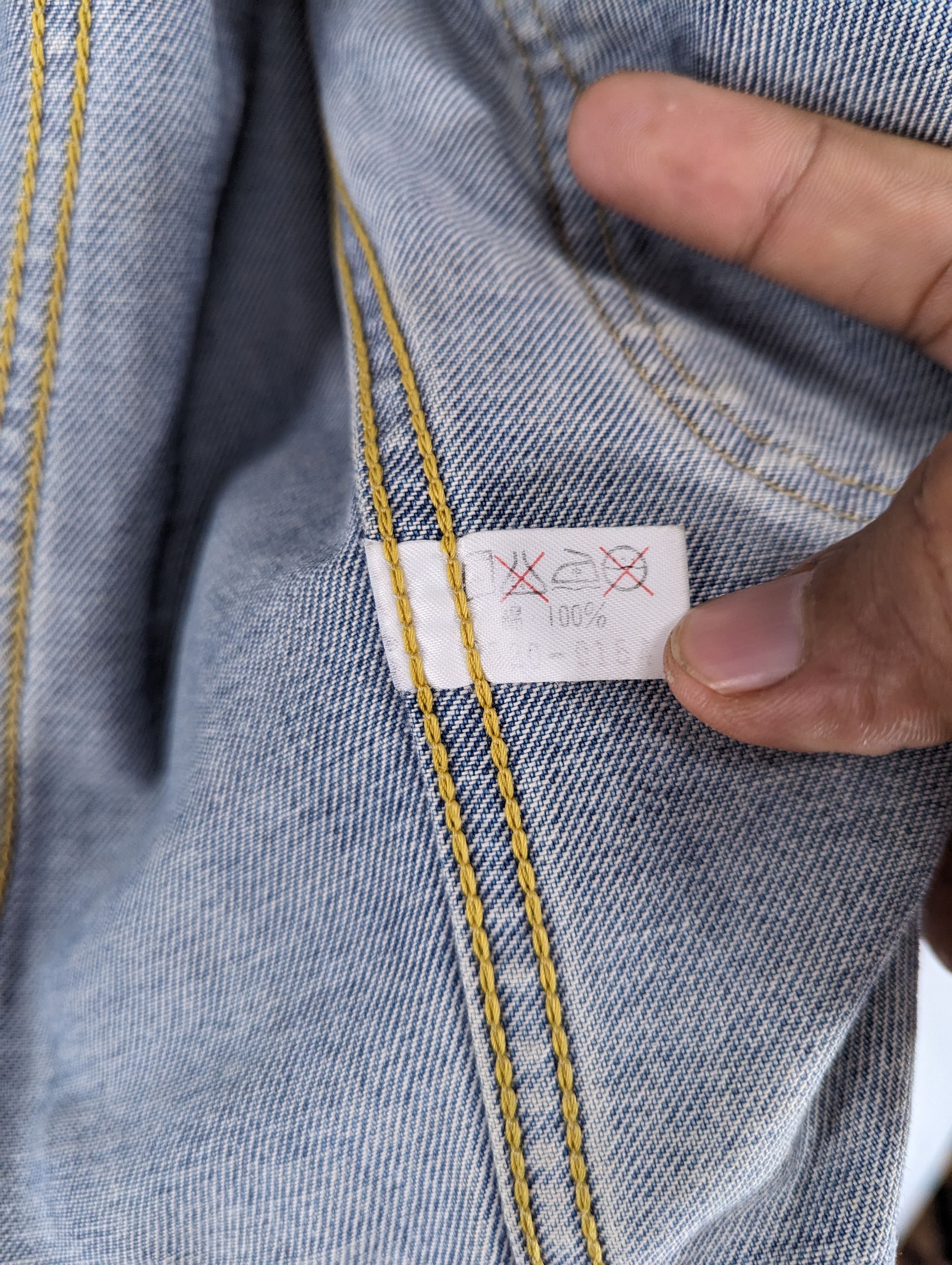 Lee 🔥1 Of 1 Custom Lee X Army Sleeve Denim Jacket Distressed Size US M / EU 48-50 / 2 - 19 Thumbnail