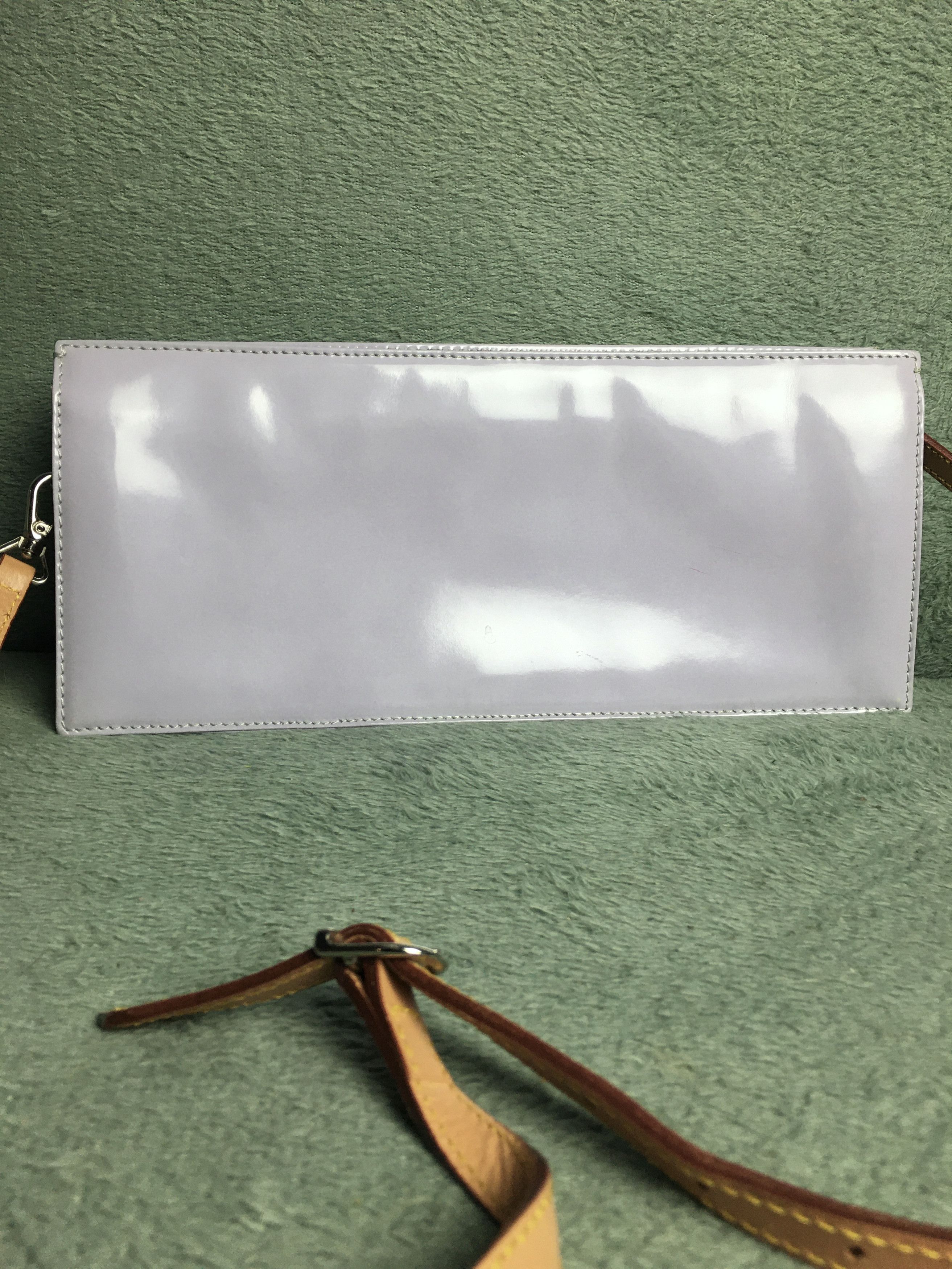 Maison Mollerus Maison Mollerus Patent Leather Crossbody Shoulder Bag Size ONE SIZE - 3 Thumbnail