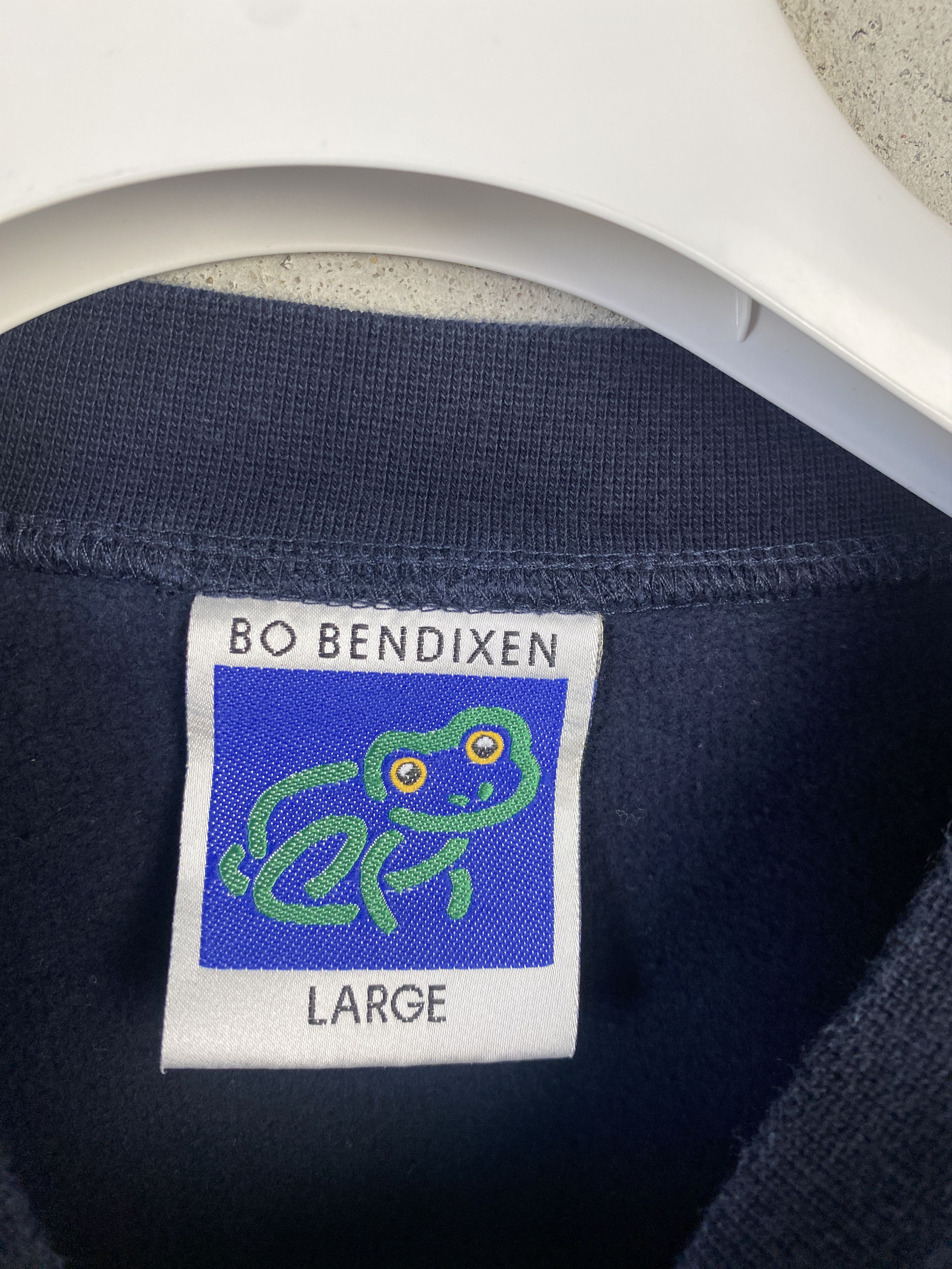 Designer Bo Bendixen dog print sweatshirt crewneck scandi pop art Size US L / EU 52-54 / 3 - 3 Thumbnail