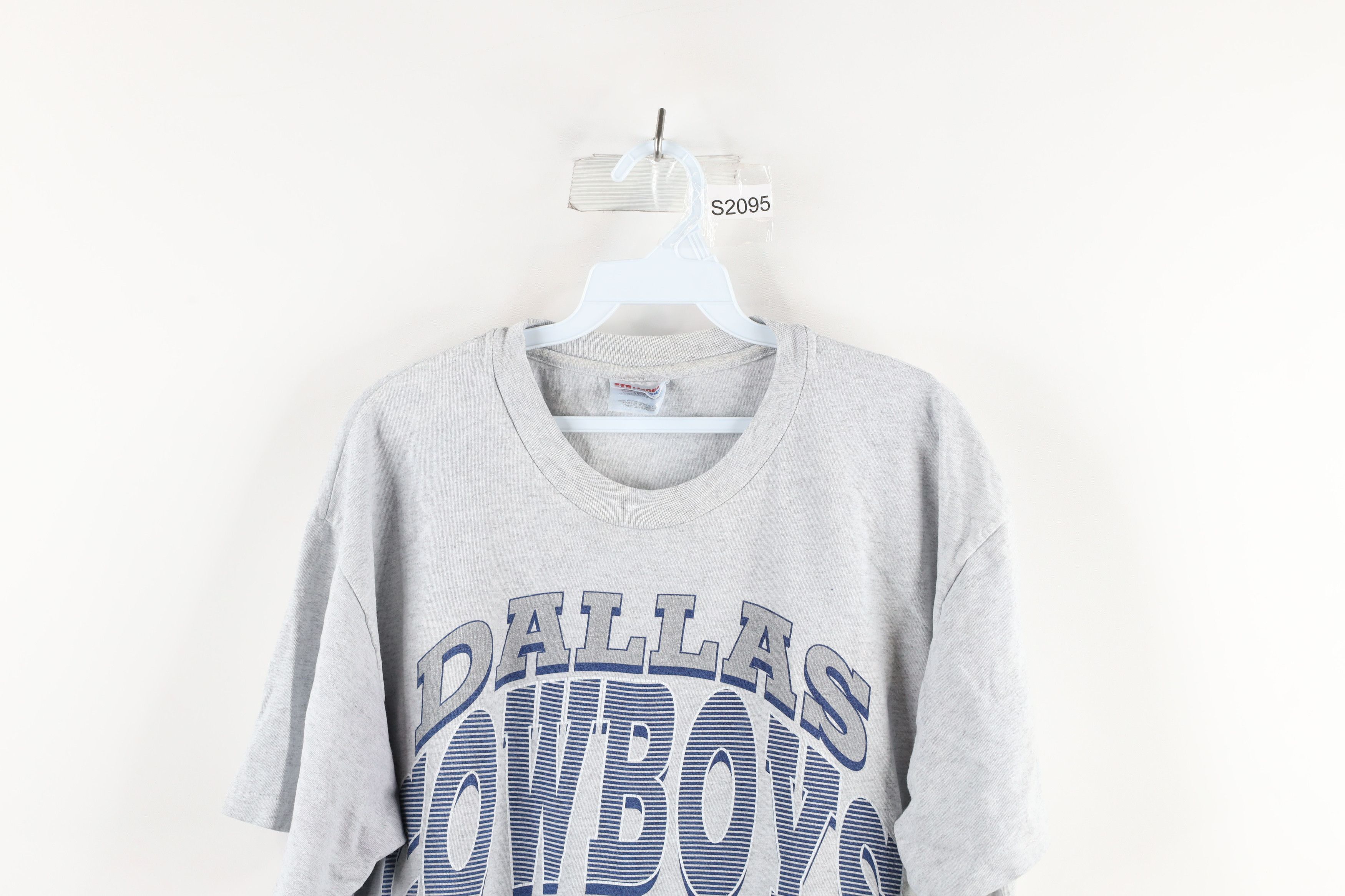 Vintage Vintage 90s Dallas Cowboys Football Short Sleeve T-Shirt Size US L / EU 52-54 / 3 - 2 Thumbnail