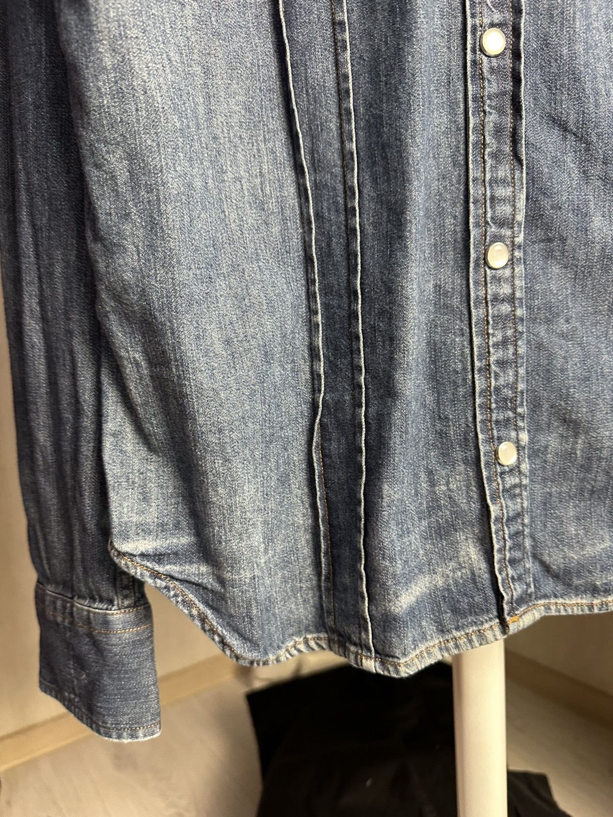 Pierre Balmain PIERRE BALMAIN DENIM SHIRT Size US M / EU 48-50 / 2 - 4 Thumbnail