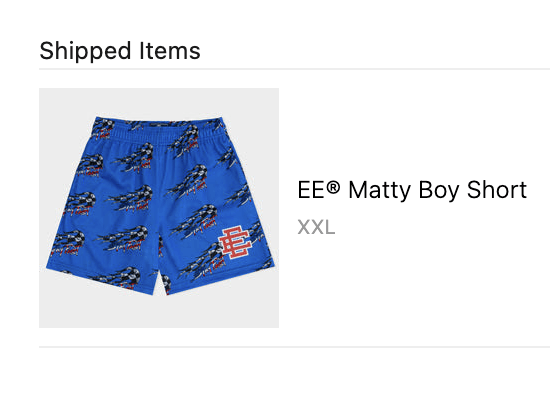 Eric Emanuel Matty Boy Eric Emanuel Blue Shorts XXL Size US 38 / EU 54 - 7 Thumbnail
