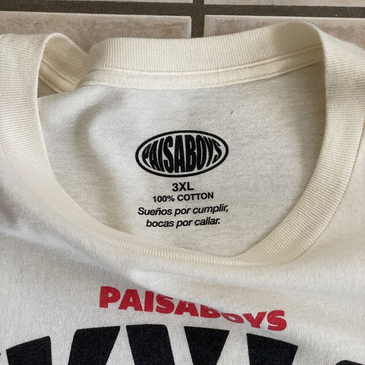 Other Paisaboys “Gimnasio Azteca” Tee Cream Size US XXL / EU 58 / 5 - 4 Thumbnail