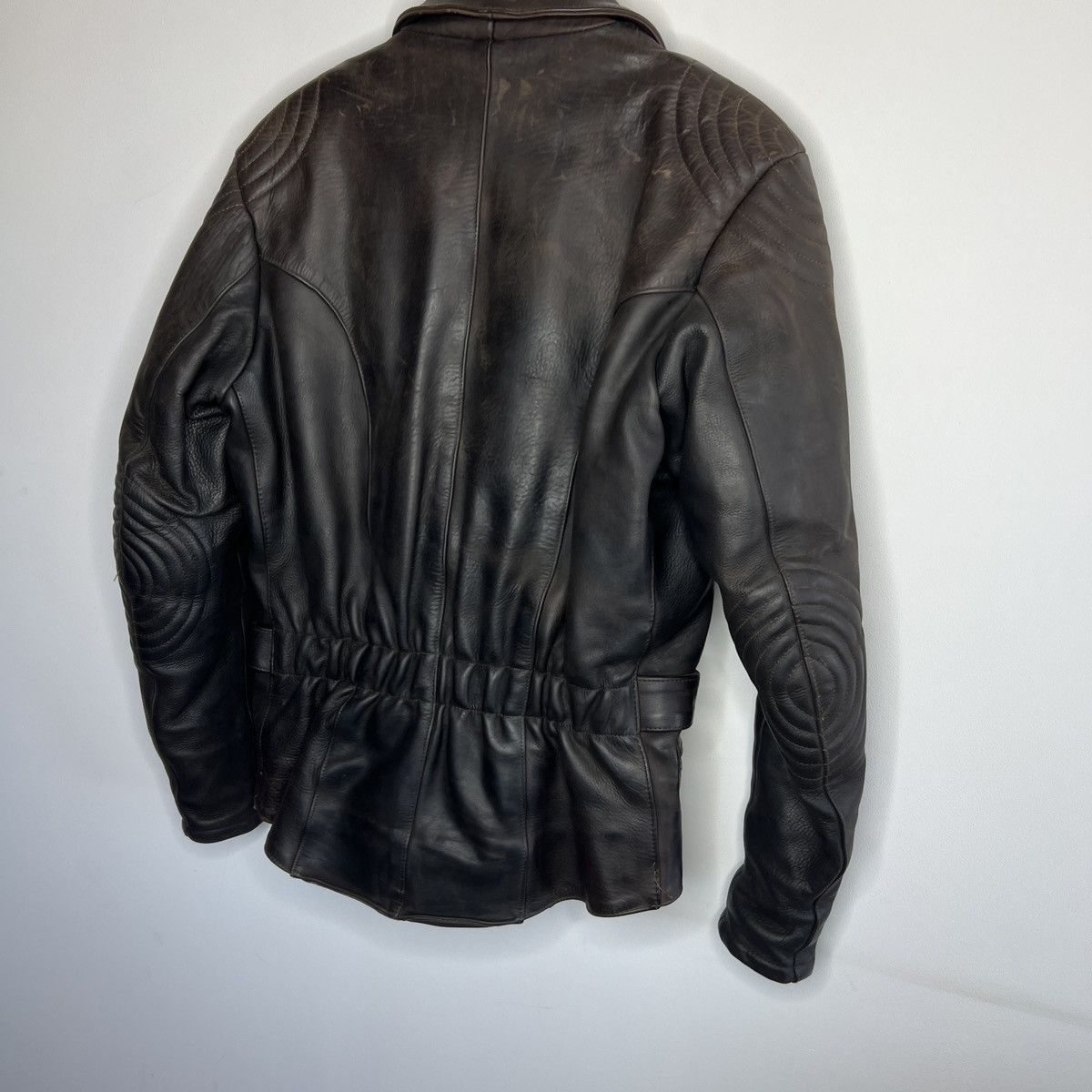 Vintage Moto Vintage Racing Leather Jacket Ramones Biker 90s Punk Size US M / EU 48-50 / 2 - 10 Thumbnail