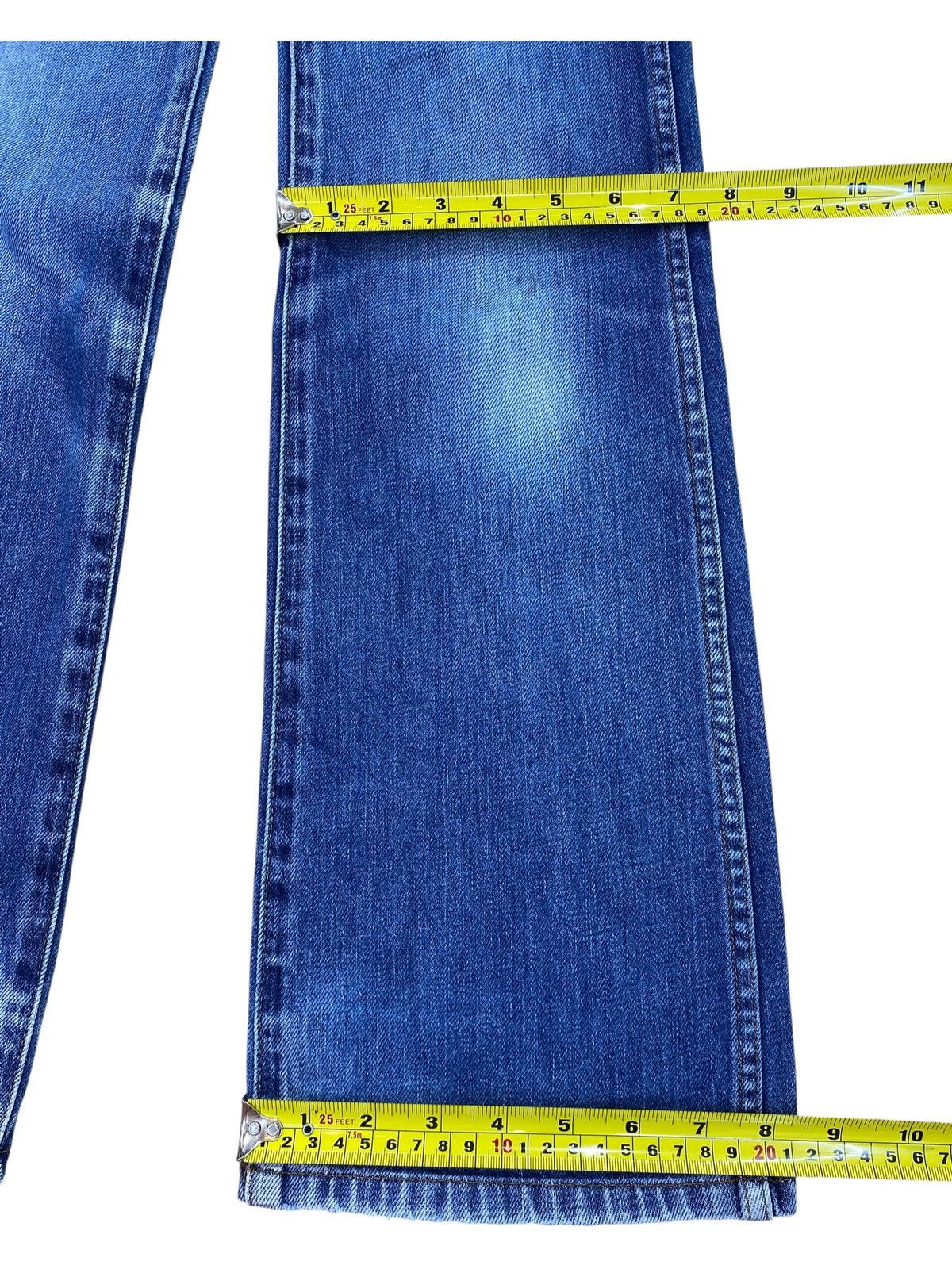 Japanese Brand Japanese Brand Blue Way Flare Style Jeans Size US 26 / EU 42 - 9 Thumbnail