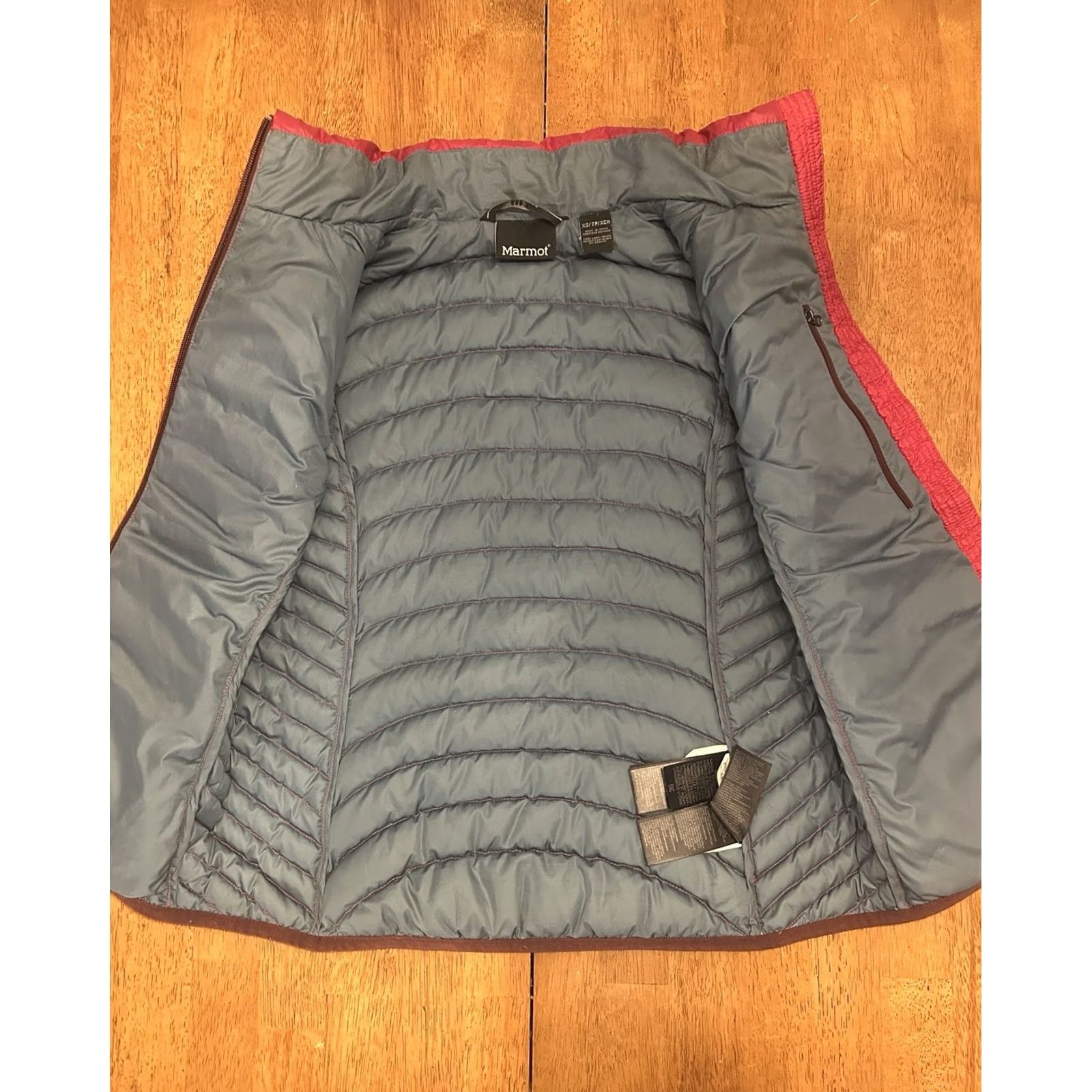 Marmot Marmot Women Vest Puffer Down Pink XS Size XS / US 0-2 / IT 36-38 - 3 Thumbnail
