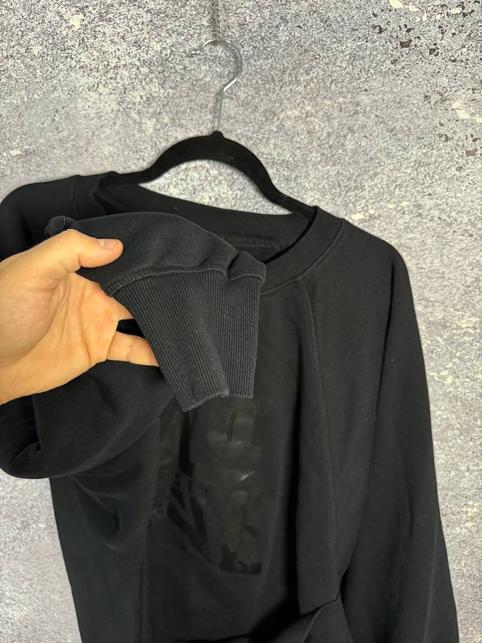 Diesel Diesel Sweatshirt Black Logo Streetwear XL Size Size US XL / EU 56 / 4 - 14 Thumbnail