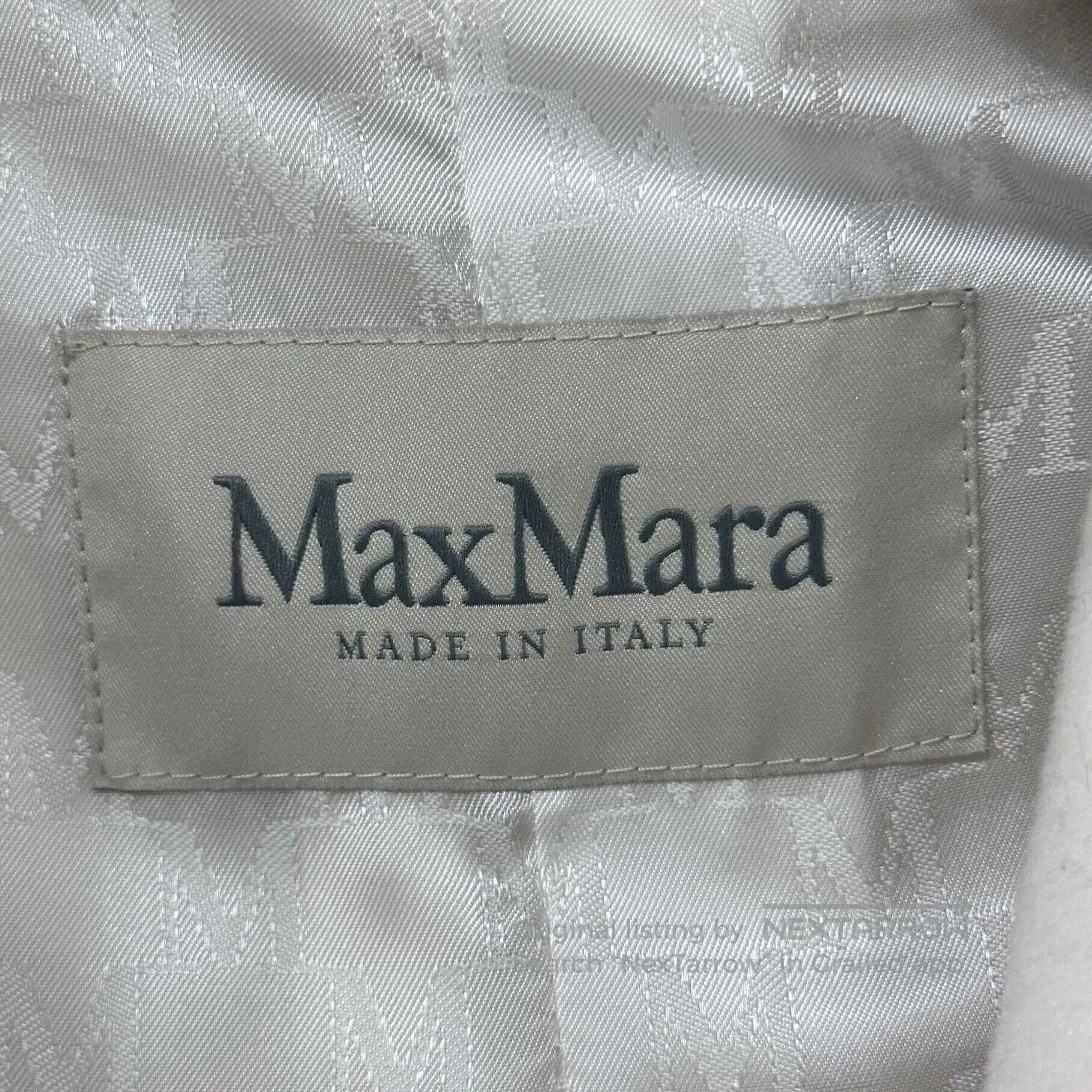Other maxmara white coat with double-breasted design. Size US S / EU 44-46 / 1 - 4 Thumbnail