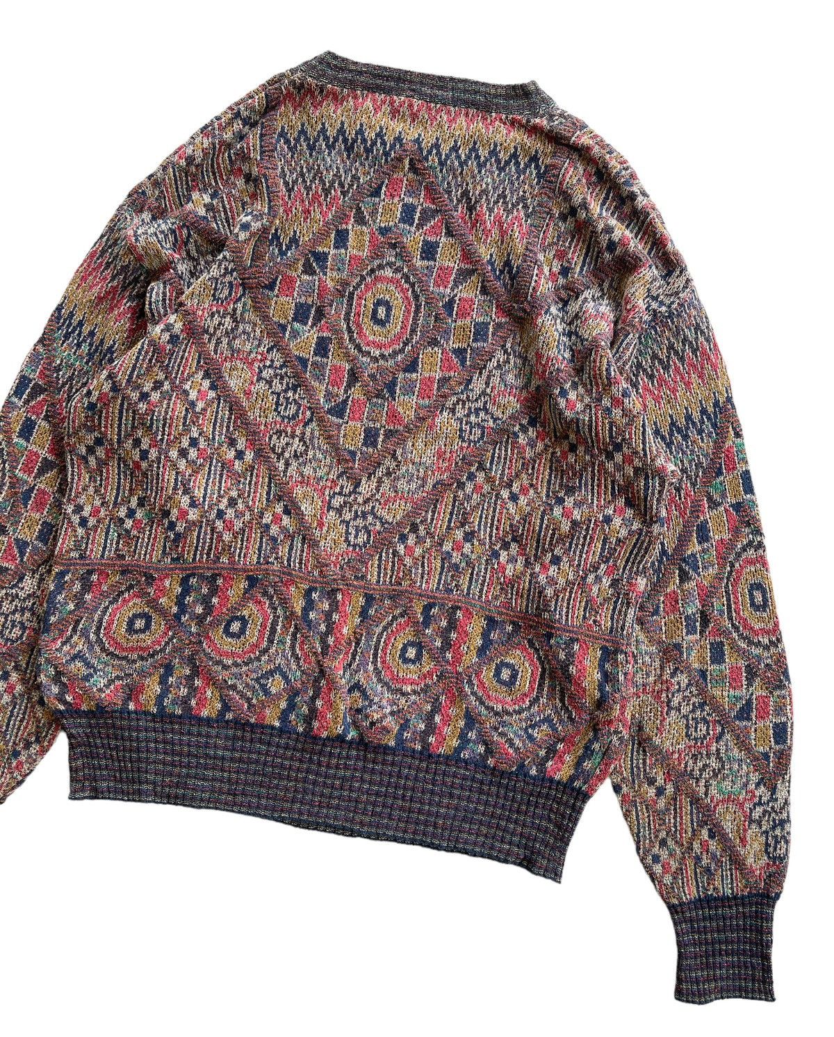 Valentino Vintage 80s Valentino Landucci Jumper Knit Sweater Size US L / EU 52-54 / 3 - 8 Thumbnail