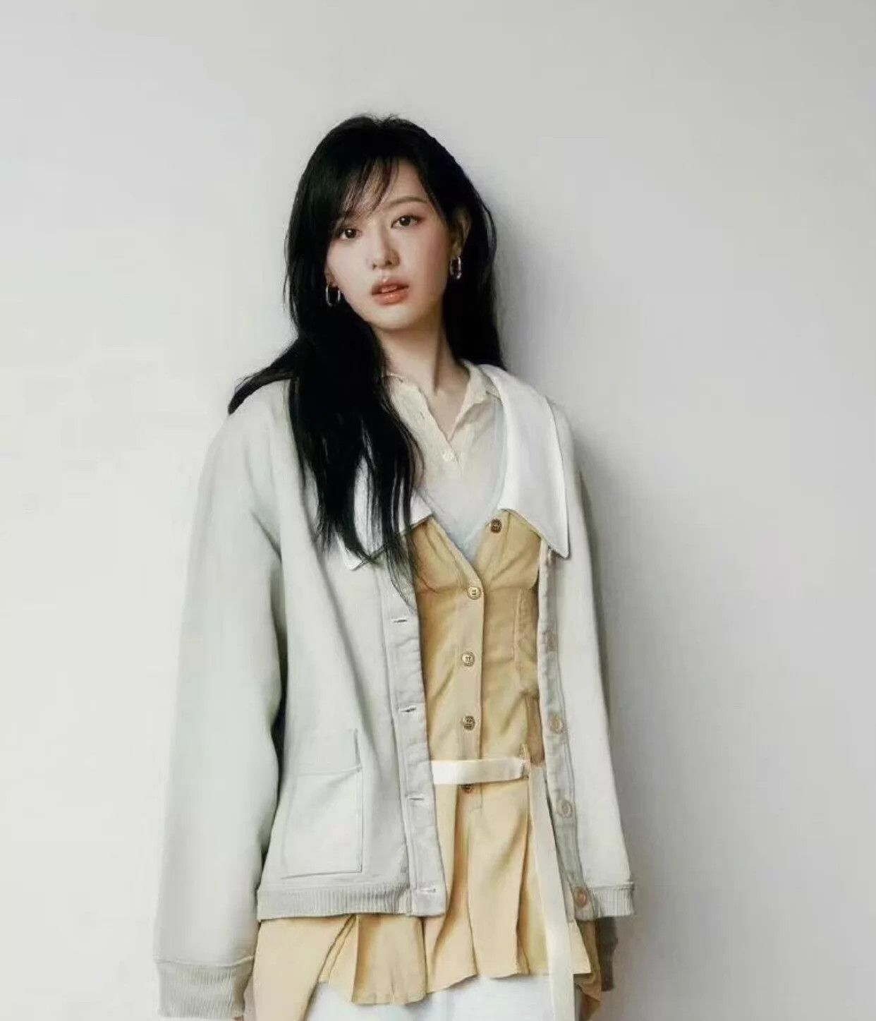 Miu Miu MiuMiu distressed haze gray women's jacket M Size M / US 6-8 / IT 42-44 - 2 Thumbnail