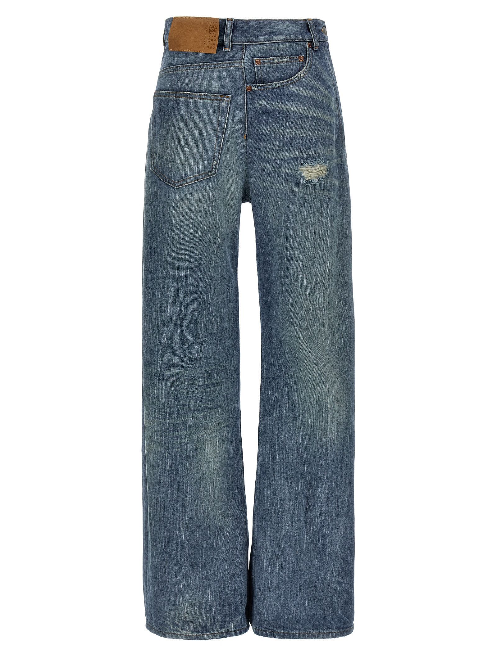 Jeans Maison Margiela Twisted Gris M main image 1