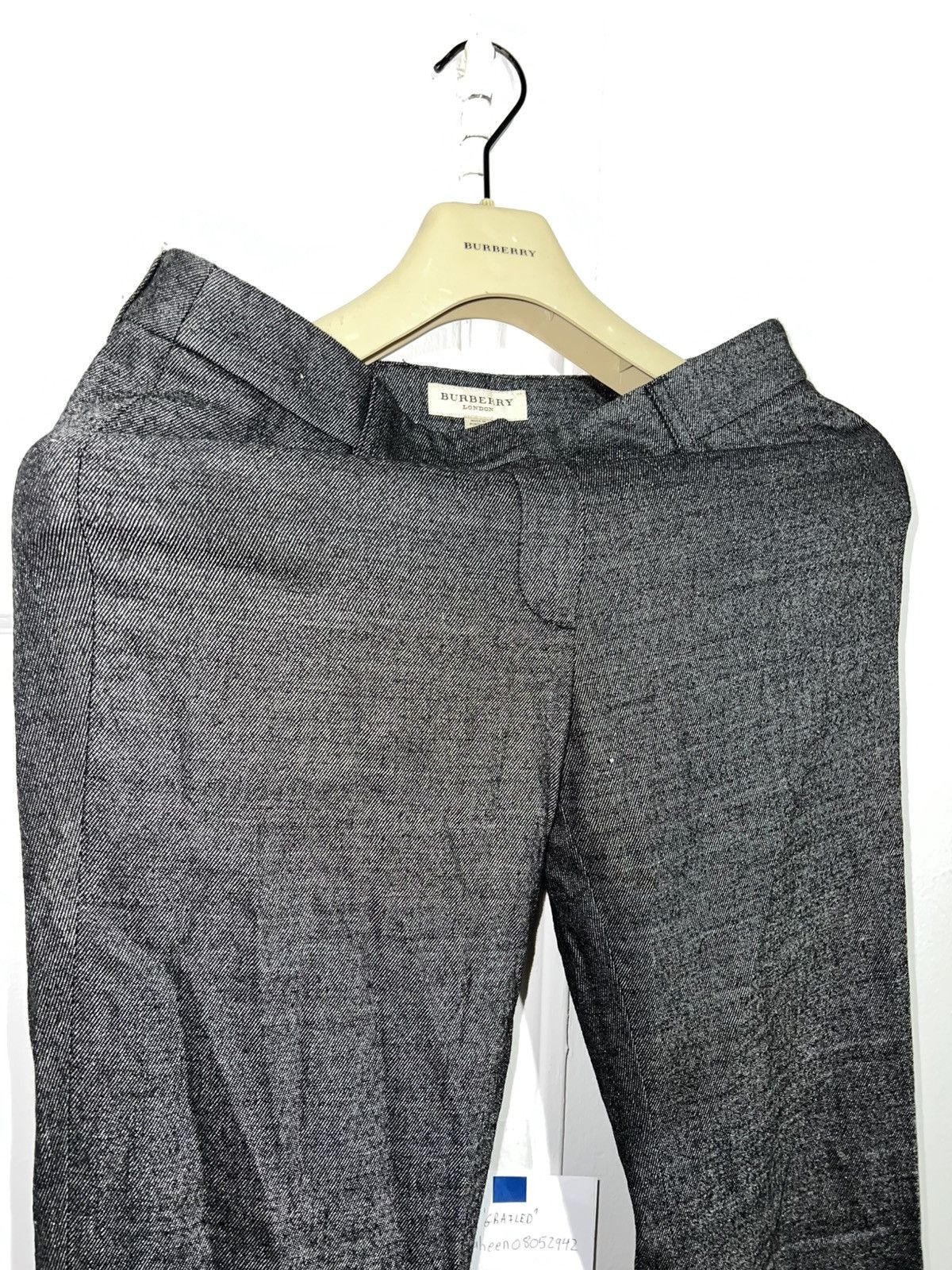 Burberry Burberry Pants Suit *Very Rare* Size 27" / US 4 / IT 40 - 2 Thumbnail