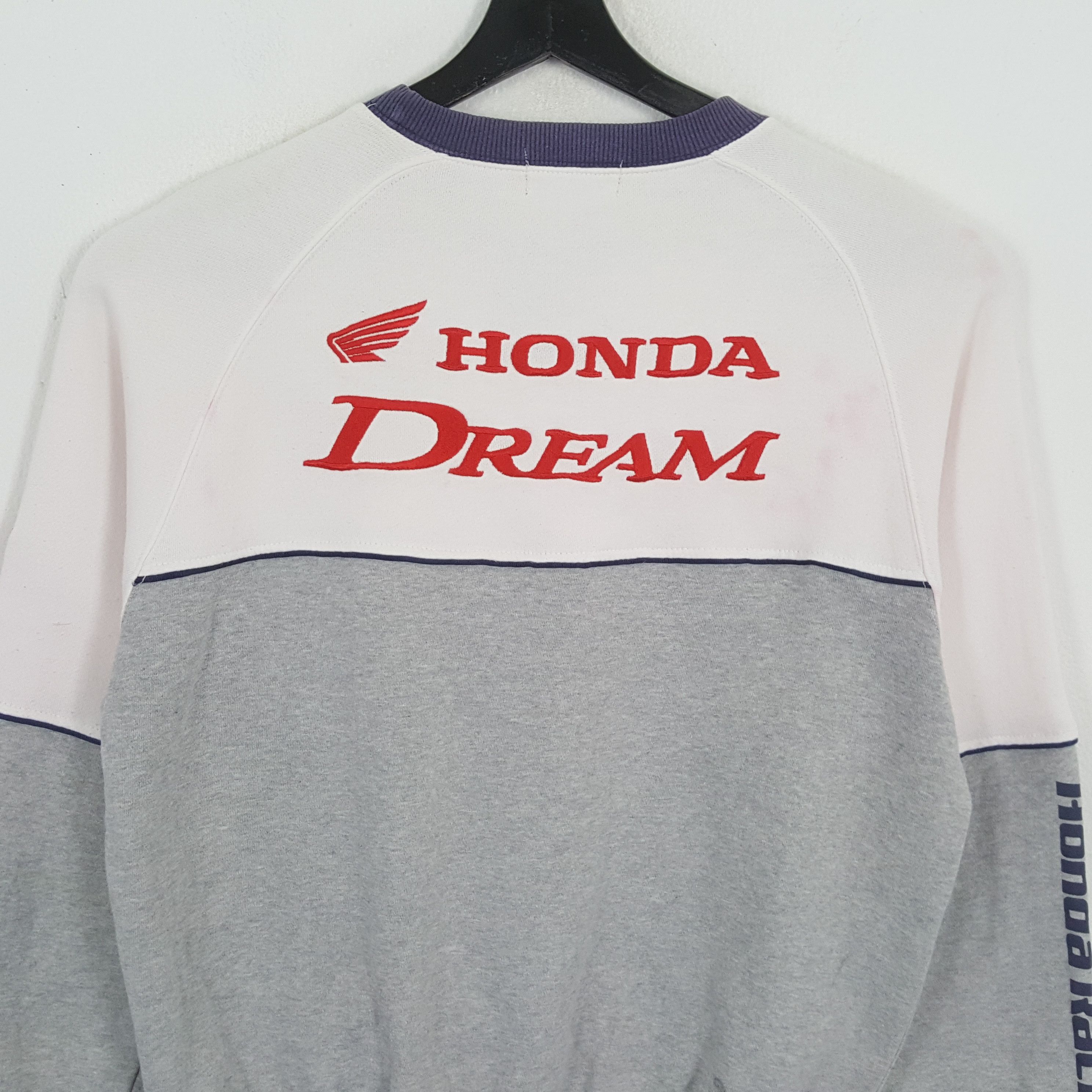 Honda × Vintage HONDA DREAM Japanese Brand Sweatshirt Size US M / EU 48-50 / 2 - 2 Thumbnail