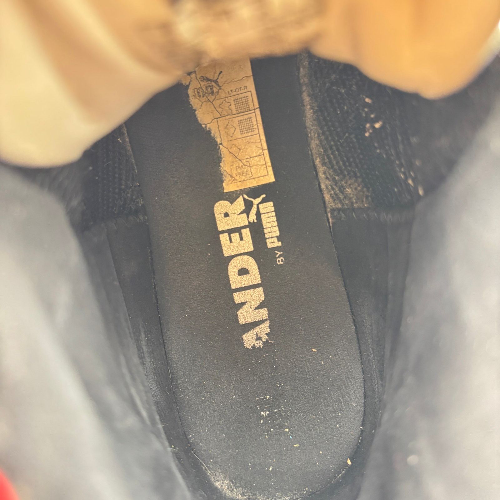 Jil Sander × Puma Jil Sander Puma Suede Leather High Top Sneakers Womens 9 Y2K Size US 9 / IT 39 - 11 Thumbnail