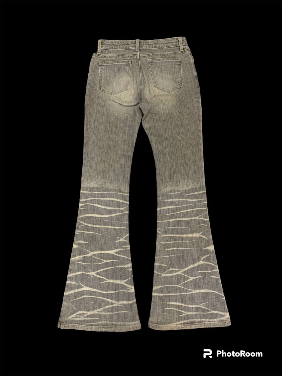 Other 🔥FLARE🔥HYSTERIC GLAMOUR INSPIRED JAPANESE FLARE PANT RARE Size US 27 - 2 Thumbnail