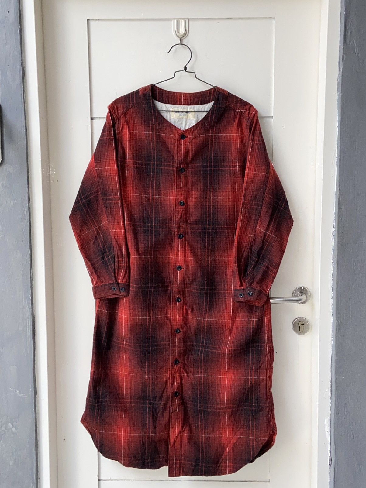 BEAMS BOY Plaid Long Shirt