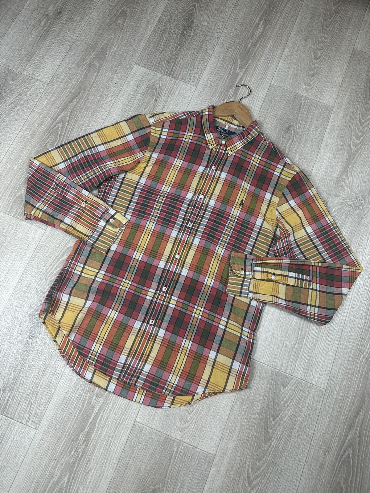Flannel × Polo Ralph Lauren × Vintage Vintage Polo Ralph Lauren Shirts Button Ups Size US L / EU 52-54 / 3 - 3 Thumbnail
