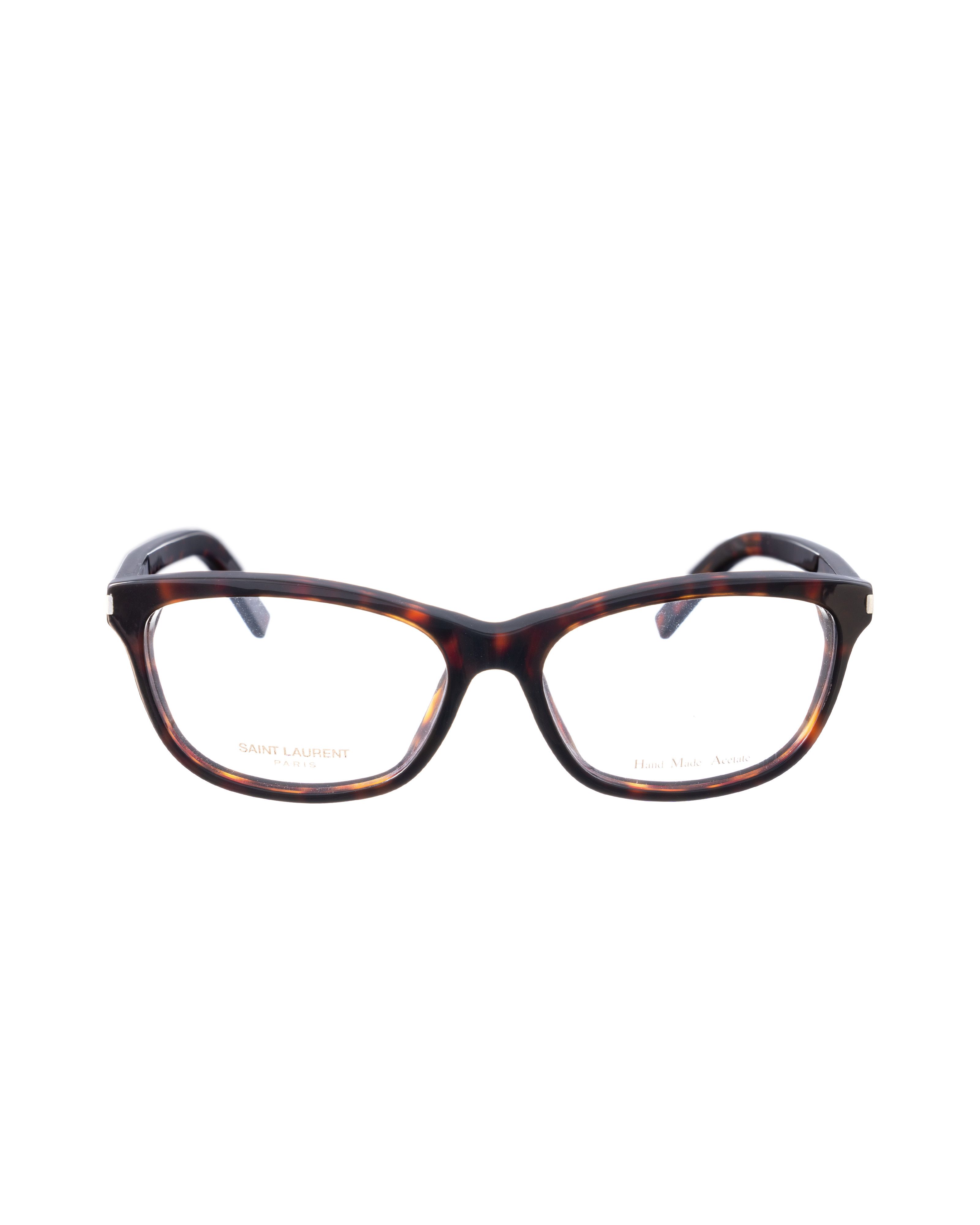 Saint Laurent Paris Saint Laurent 00s Havana Classic Nerdy Glasses Size ONE SIZE - 2 Thumbnail