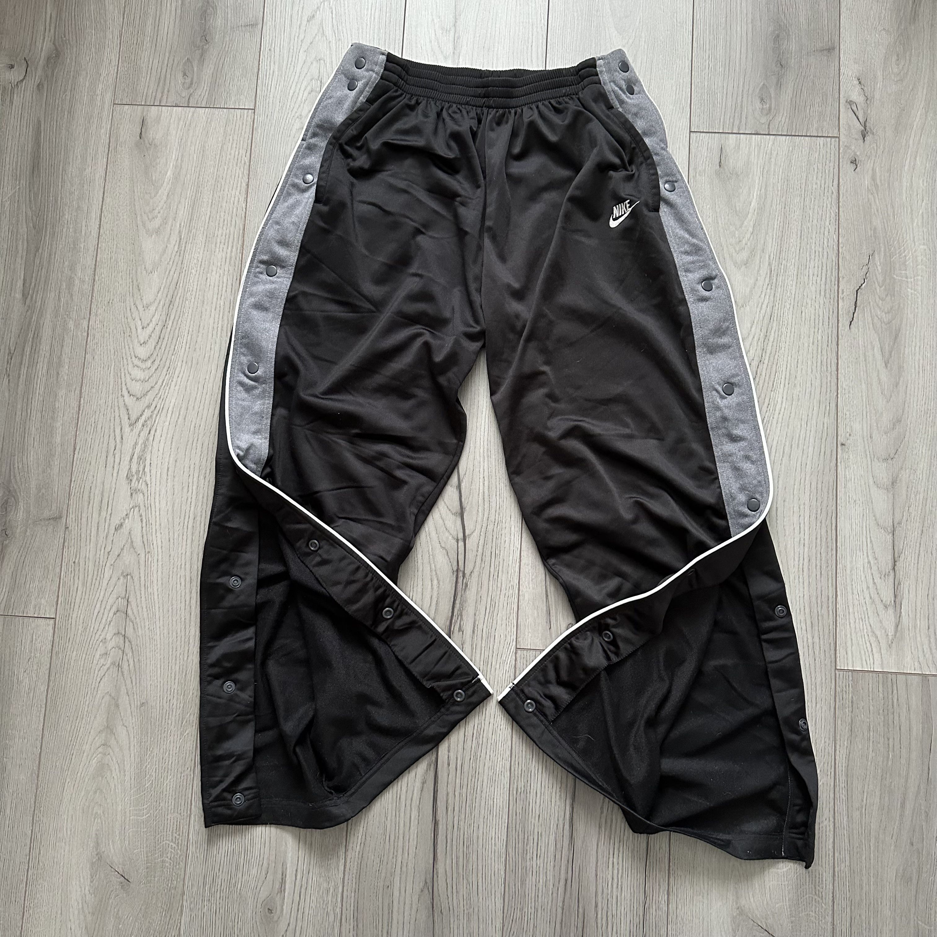 Nike Nike 90s Vintage Nylon Avant Garde Flare Button Up Pants Size US 34 / EU 50 - 5 Thumbnail