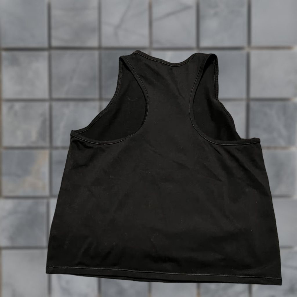Girlfriend Collective Girlfriend Collective Tank Top Womens Medium Black Cropped Stretch Boxy Size M / US 6-8 / IT 42-44 - 1 Thumbnail