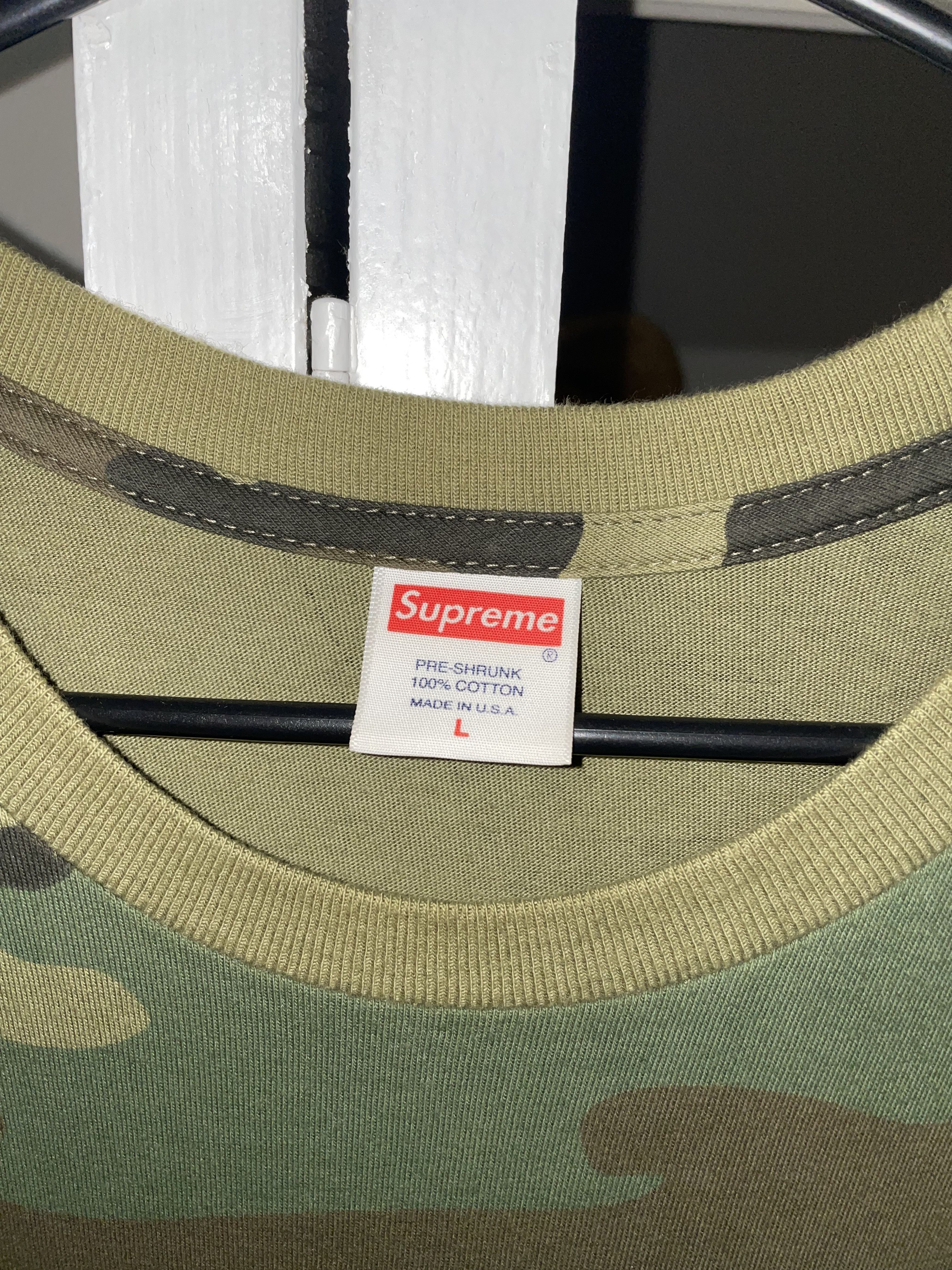 Supreme Supreme Who The-F@!$ is Supreme Camo Tee size L SS19 NEW Size US L / EU 52-54 / 3 - 3 Thumbnail