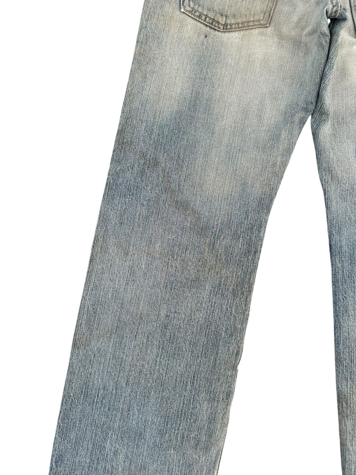 Kapital Thrashed Vintage Edwin 505zx Selvedge Denim Jeans japan Size US 31 - 13 Thumbnail