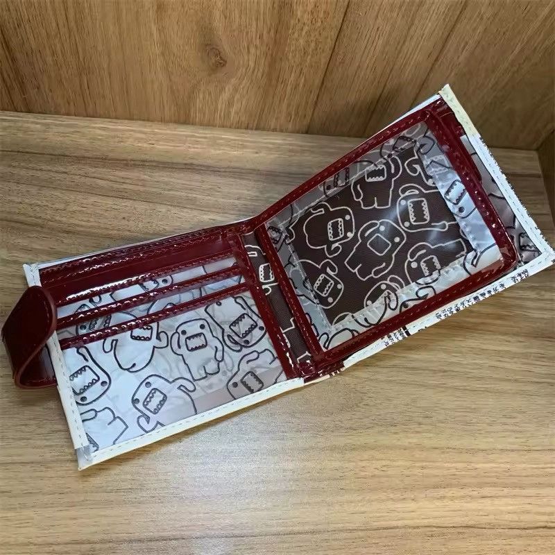 Japanese Brand × Toy Machine Kawaii Domo Kun Wallet Size ONE SIZE - 4 Thumbnail
