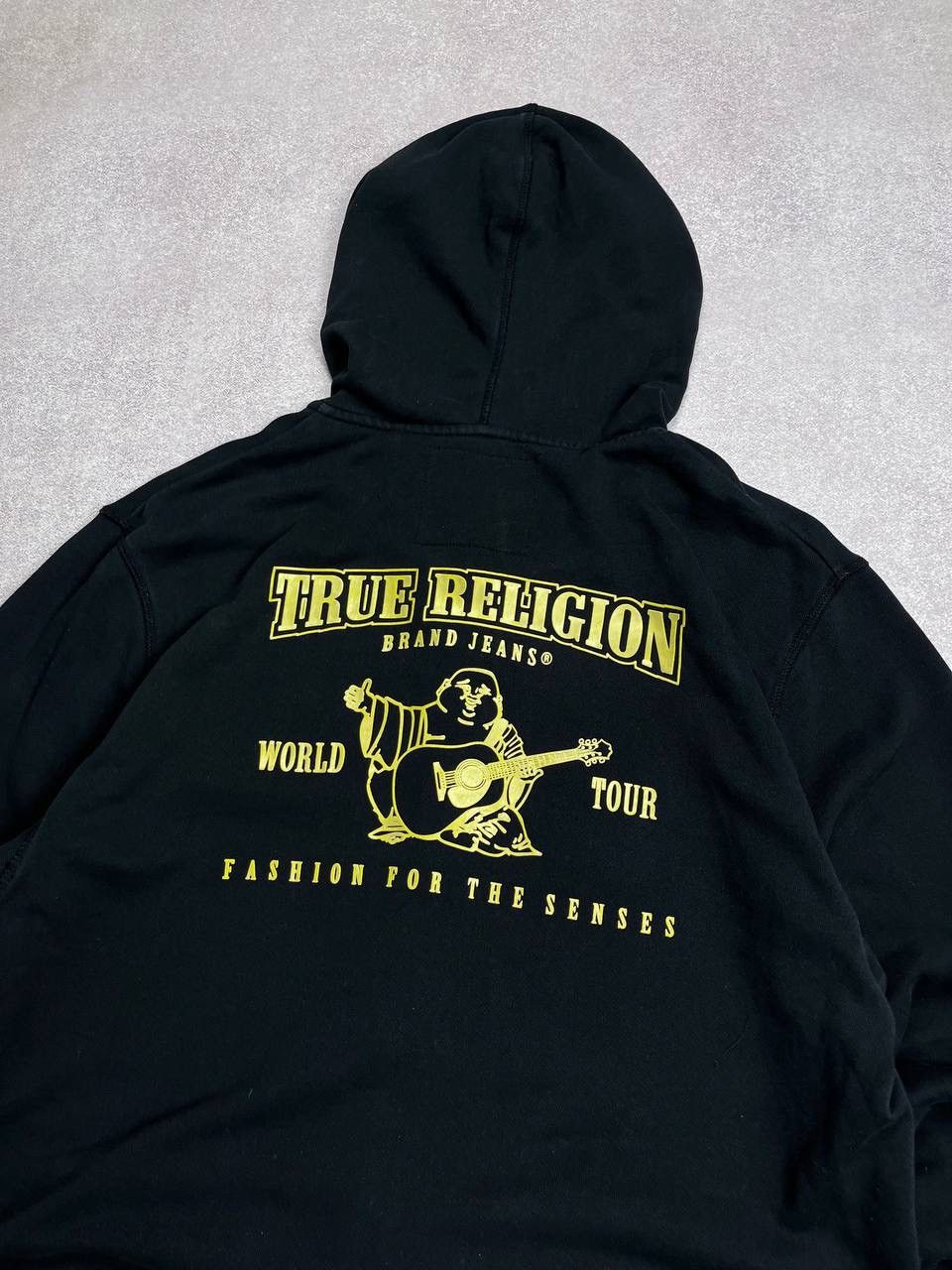 True Religion Vintage True Religion Big Logo Budda Boxy Zip Hoodie Y2K XL Size US XL / EU 56 / 4 - 2 Thumbnail