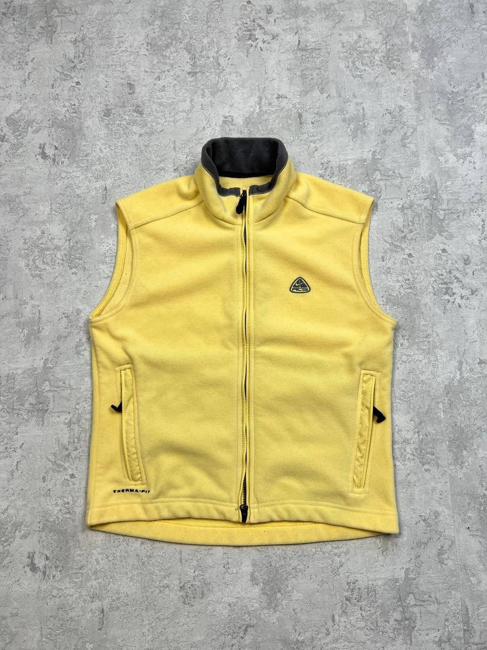 Vintage Nike ACG Yellow Fleece Vest