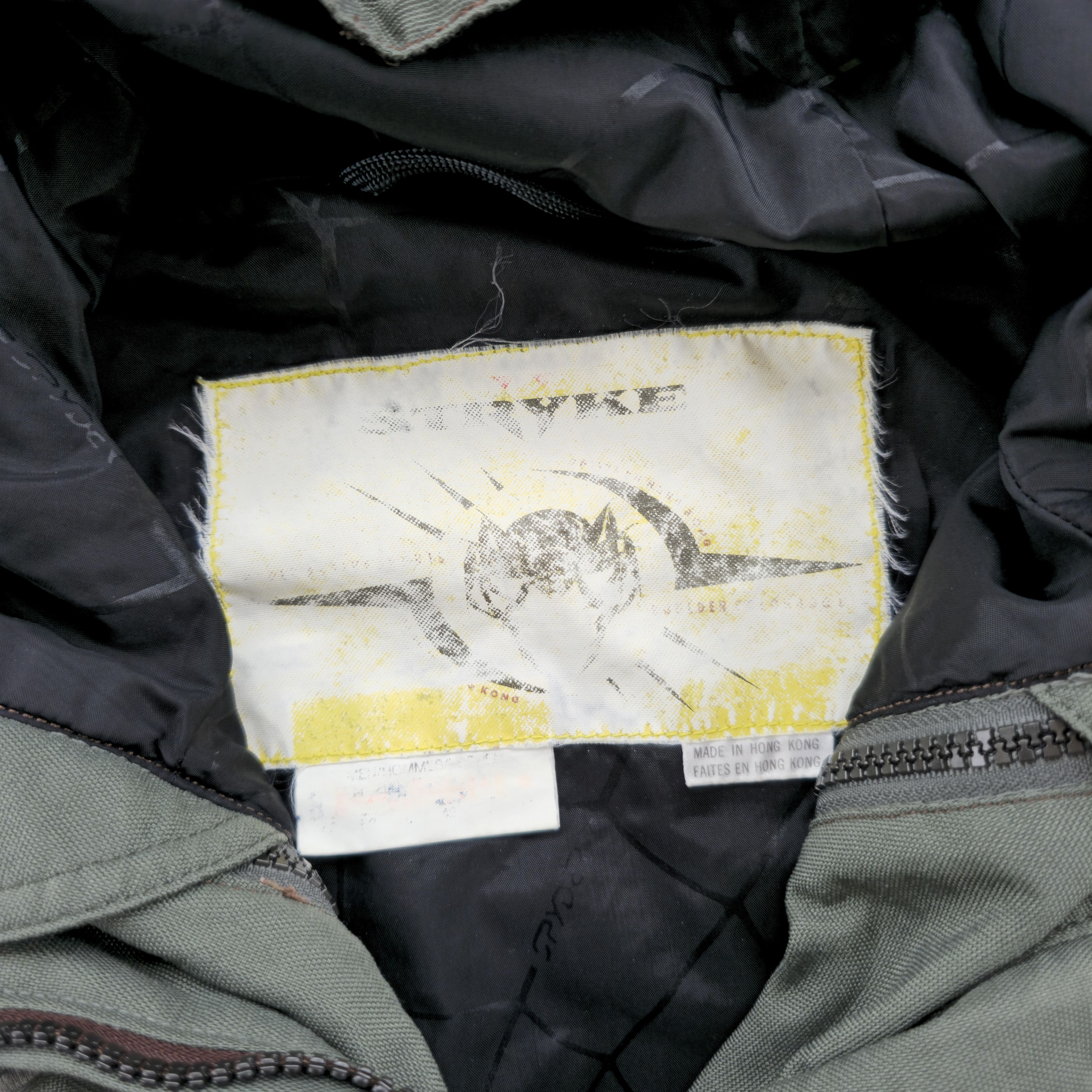 Vintage Stryke Spiderweb Anorak Y2K 00s