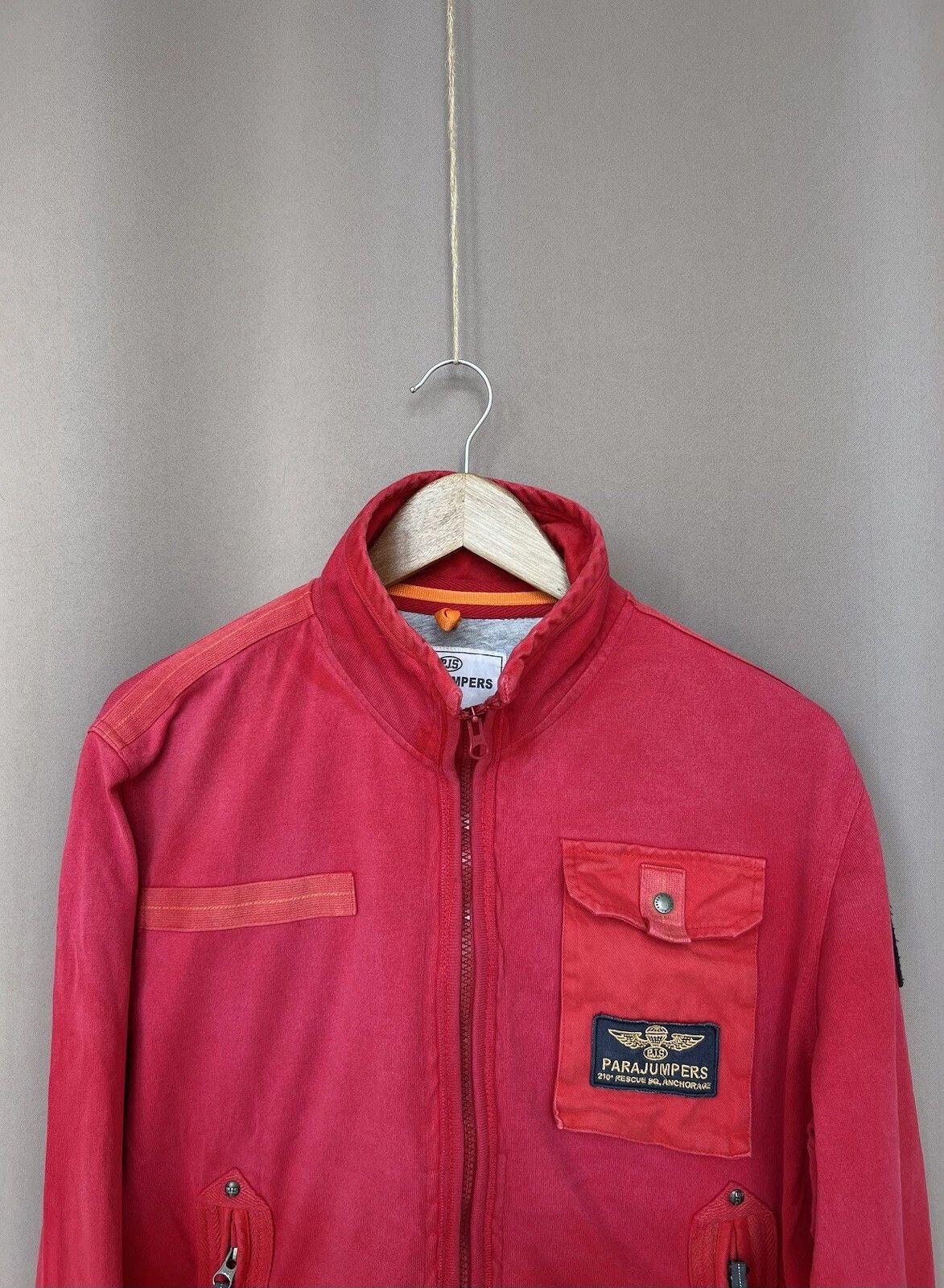 Parajumpers Parajumpers Zip Sweater Back Big Logo Mens Size M Jacket Size US M / EU 48-50 / 2 - 2 Thumbnail